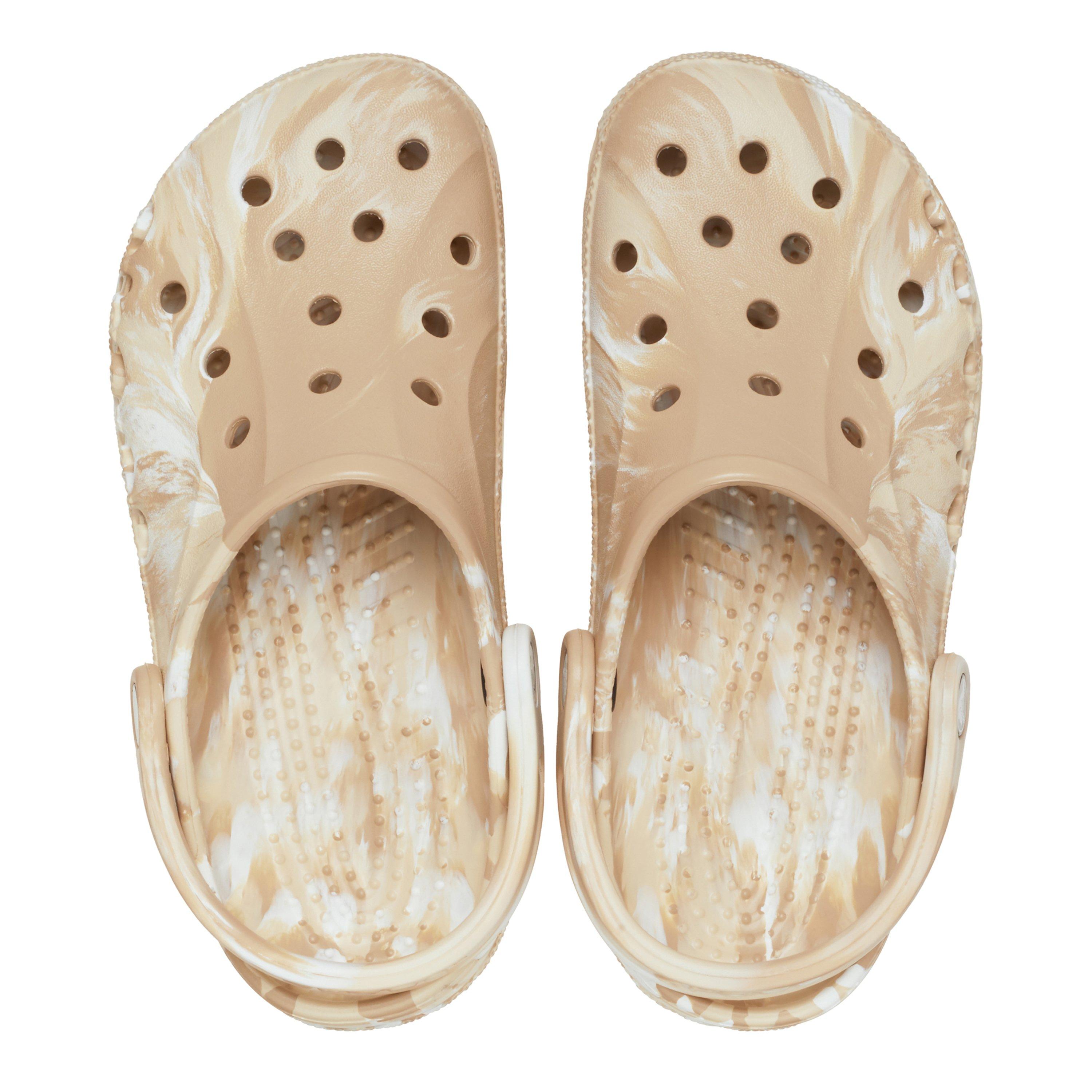 Chai/Multi - Crocs - Baya Marbled Clogs Mens - 4