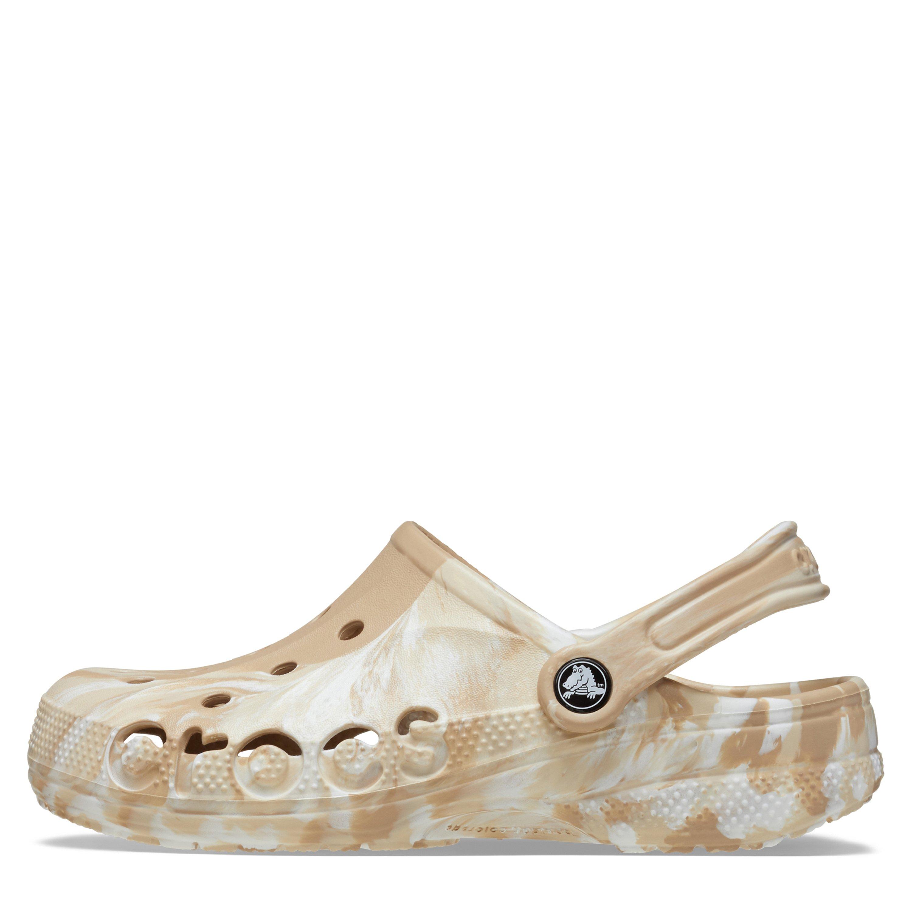 Chai/Multi - Crocs - Baya Marbled Clogs Mens - 7