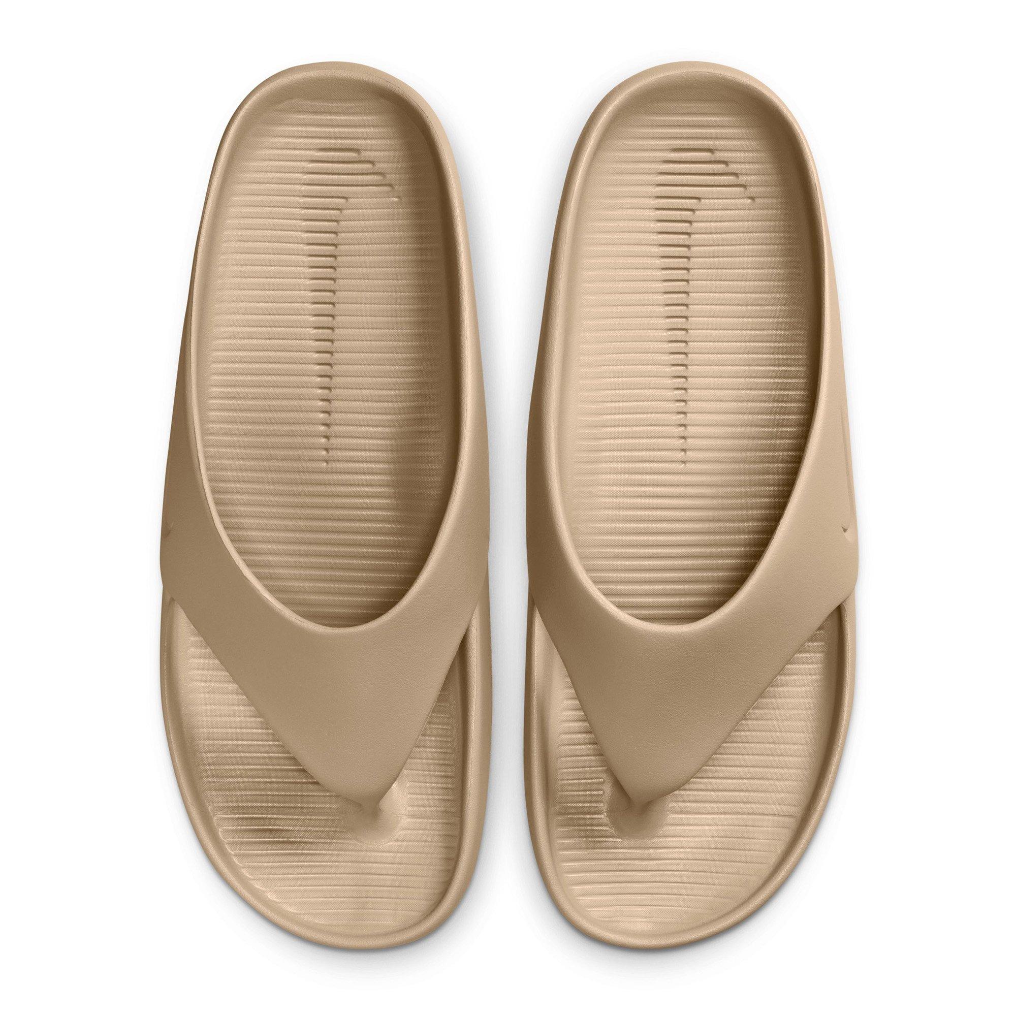 Khaki - Nike - Calm Mens Slides - 4