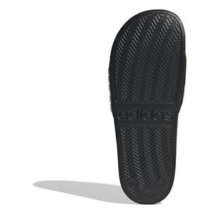CBlk/FWht/CBlk - adidas - Adilette Shower Mens Slide Sandals - 6