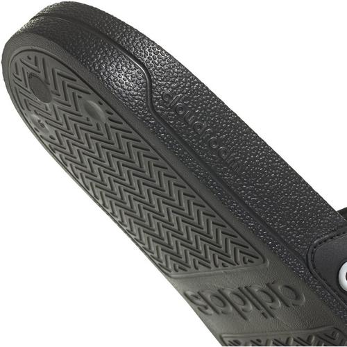 CBlk/FWht/CBlk - adidas - Adilette Shower Mens Slide Sandals - 8