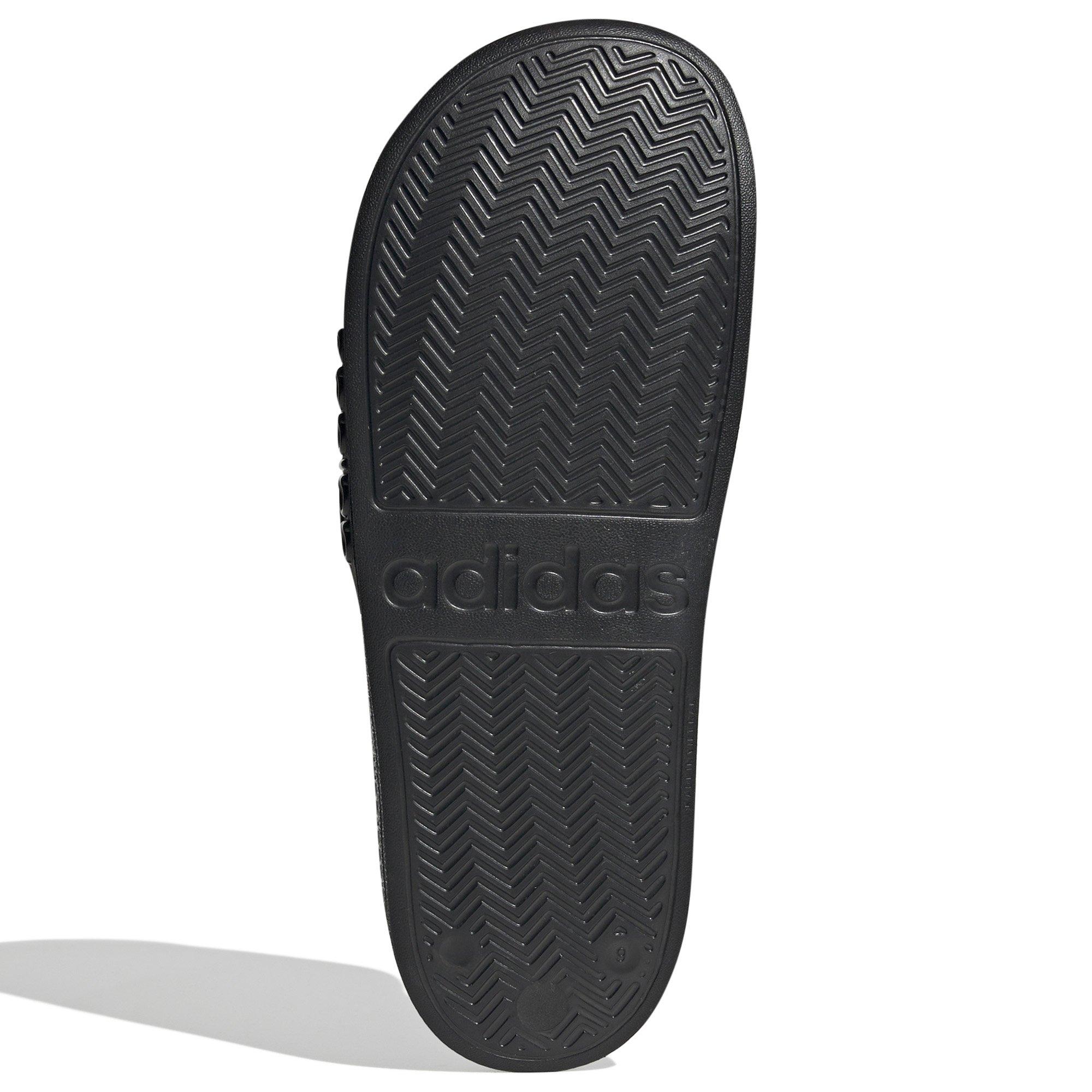 CBlack/Blk/CBlk - adidas - Adilette Shower Cloudfoam Slip On Pool Sliders - 4