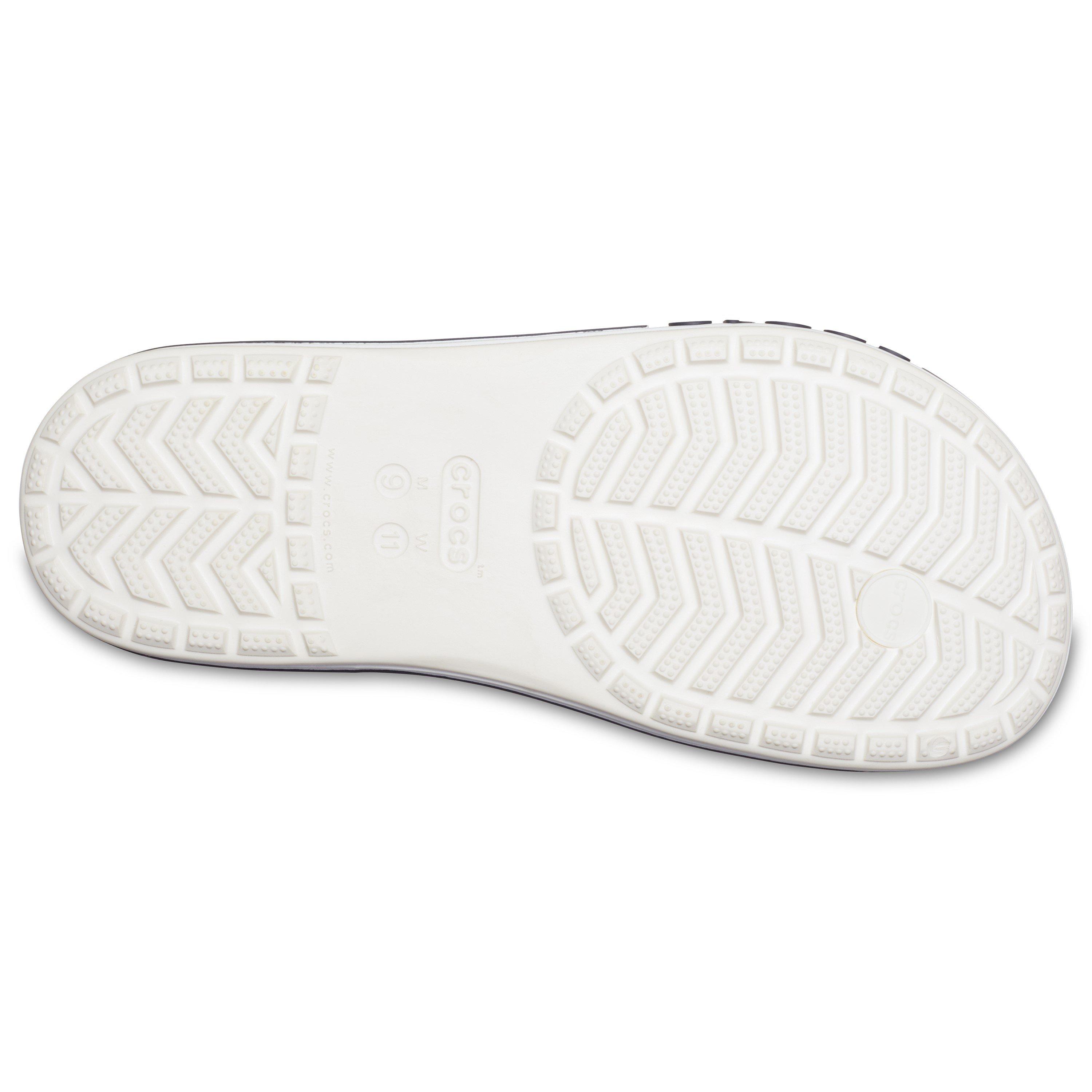 Hvid/Marineblå - Crocs - Bayaband Flip Flop Mens - 4