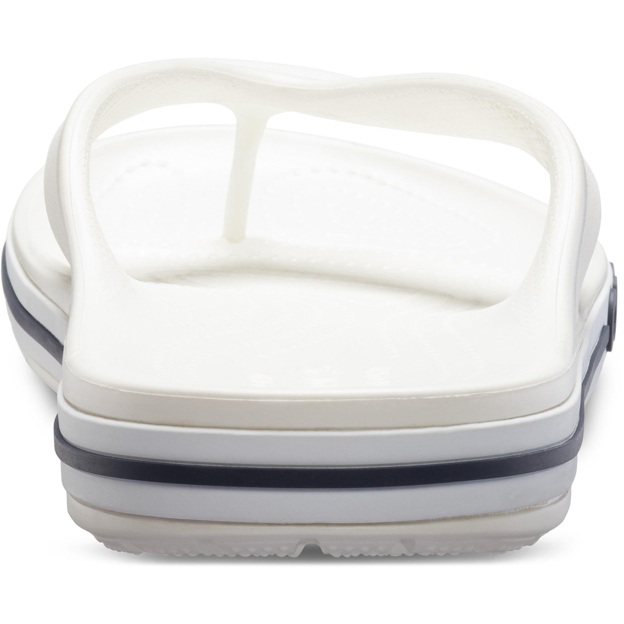 Hvid/Marineblå - Crocs - Bayaband Flip Flop Mens - 5