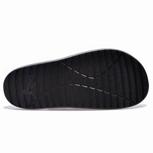 Black/Gold - Puma - Divecat V2 Mens Slide Sandals - 5