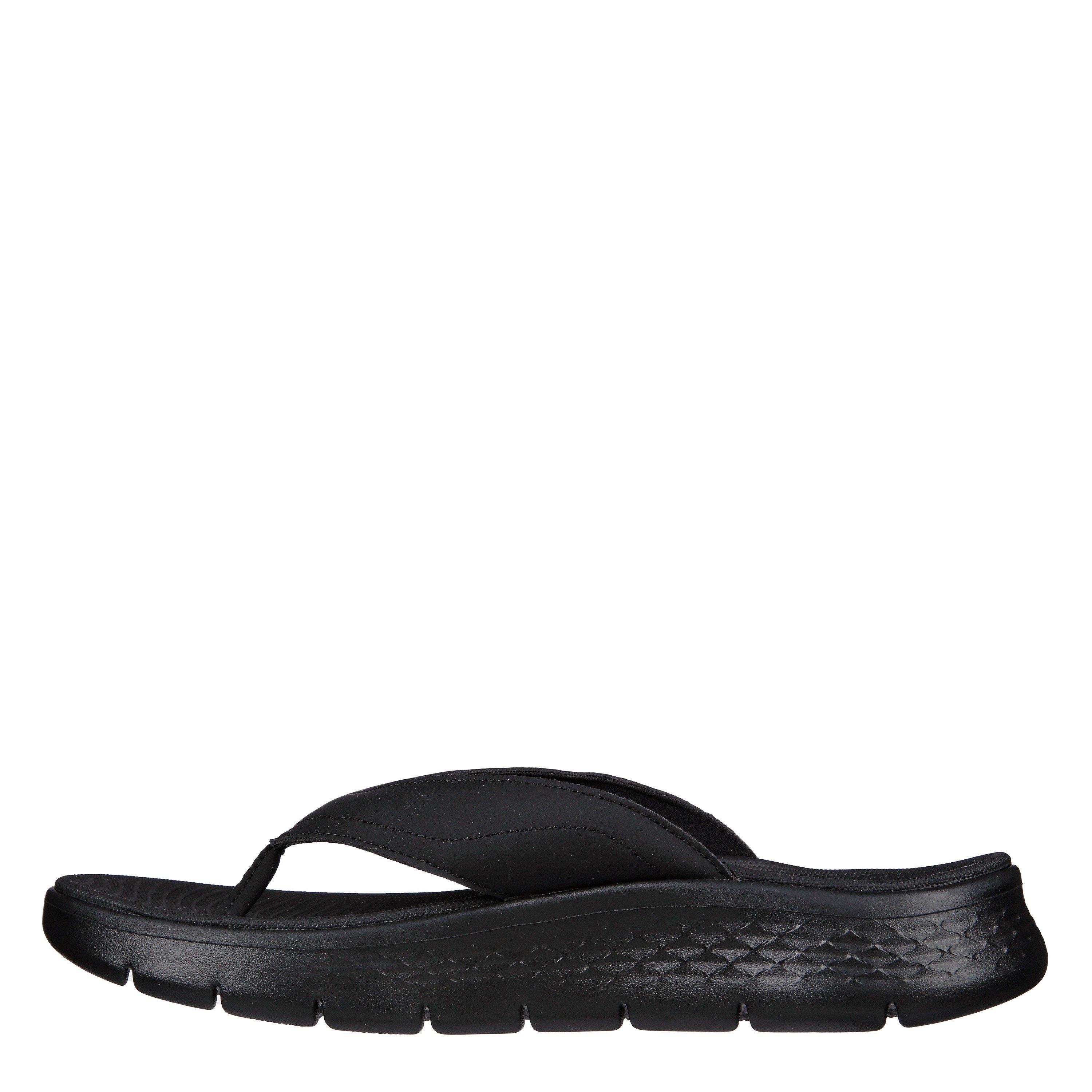 BLACK - Skechers - Go Walk Flex Mens Sandals - 2