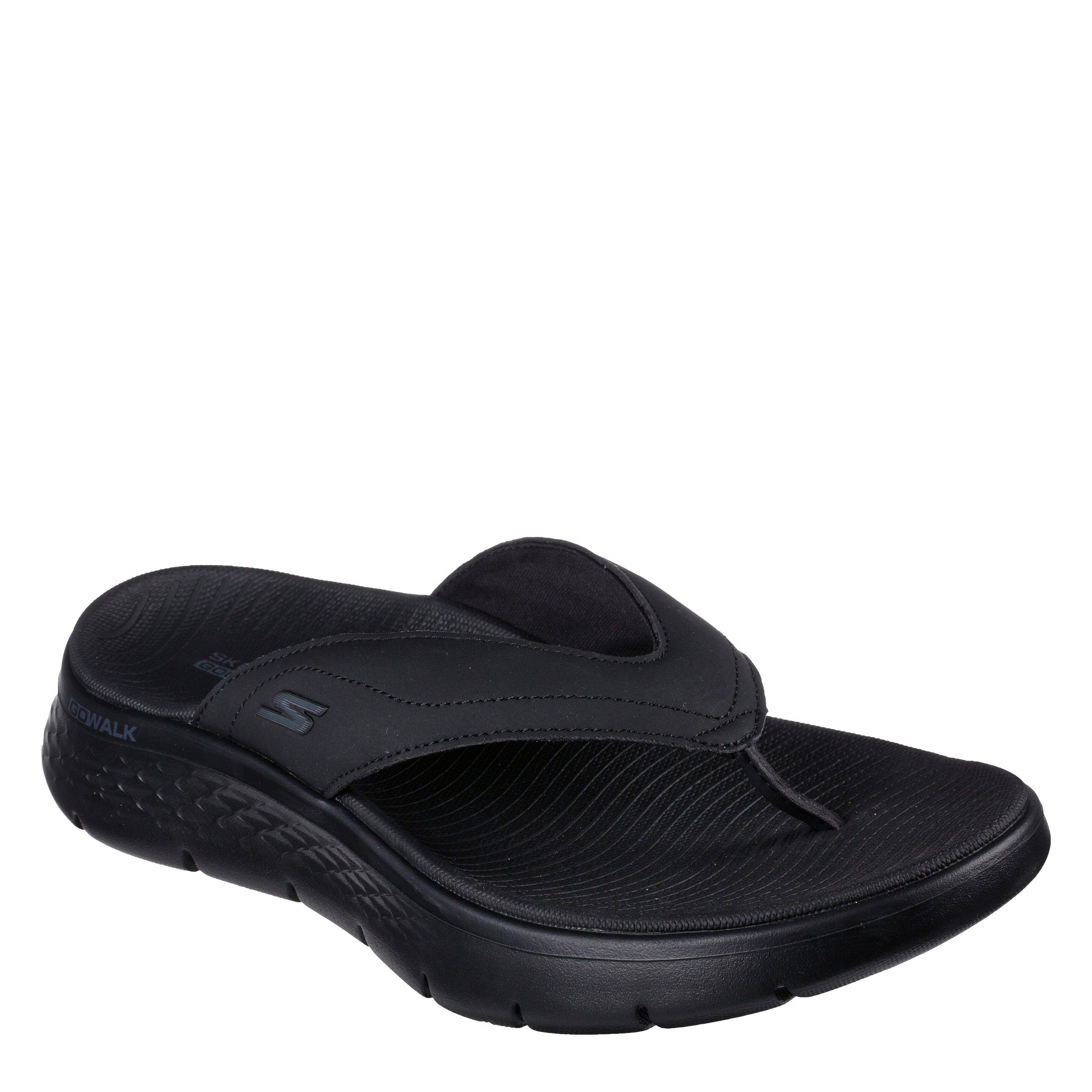BLACK - Skechers - Go Walk Flex Mens Sandals - 3
