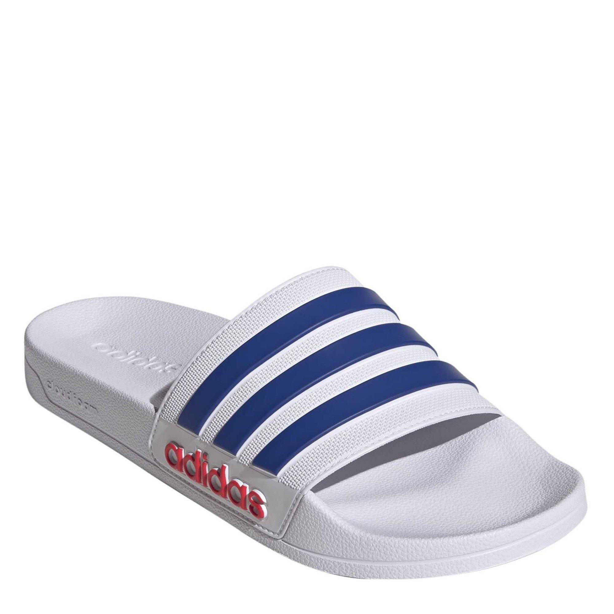 Ftwr White/Team - adidas - Men's Adilette Shower Slider - 3