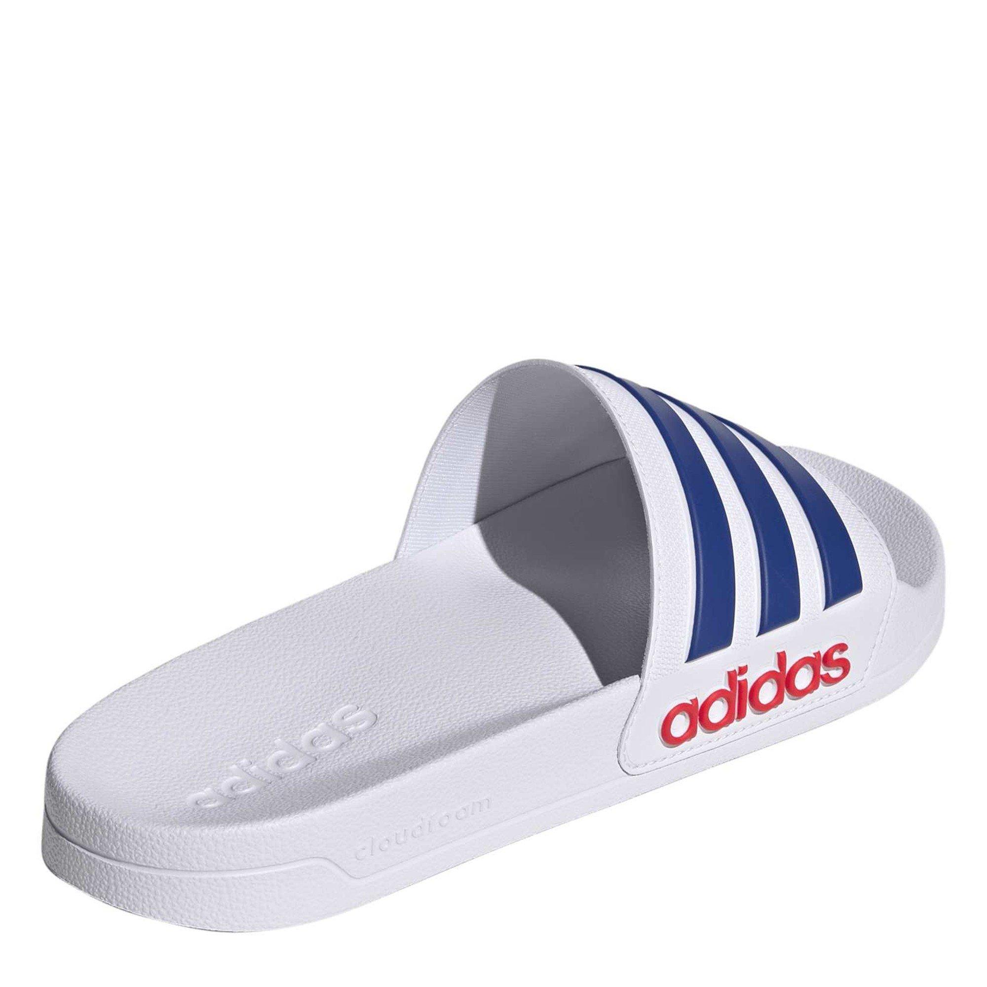 Ftwr White/Team - adidas - Men's Adilette Shower Slider - 4