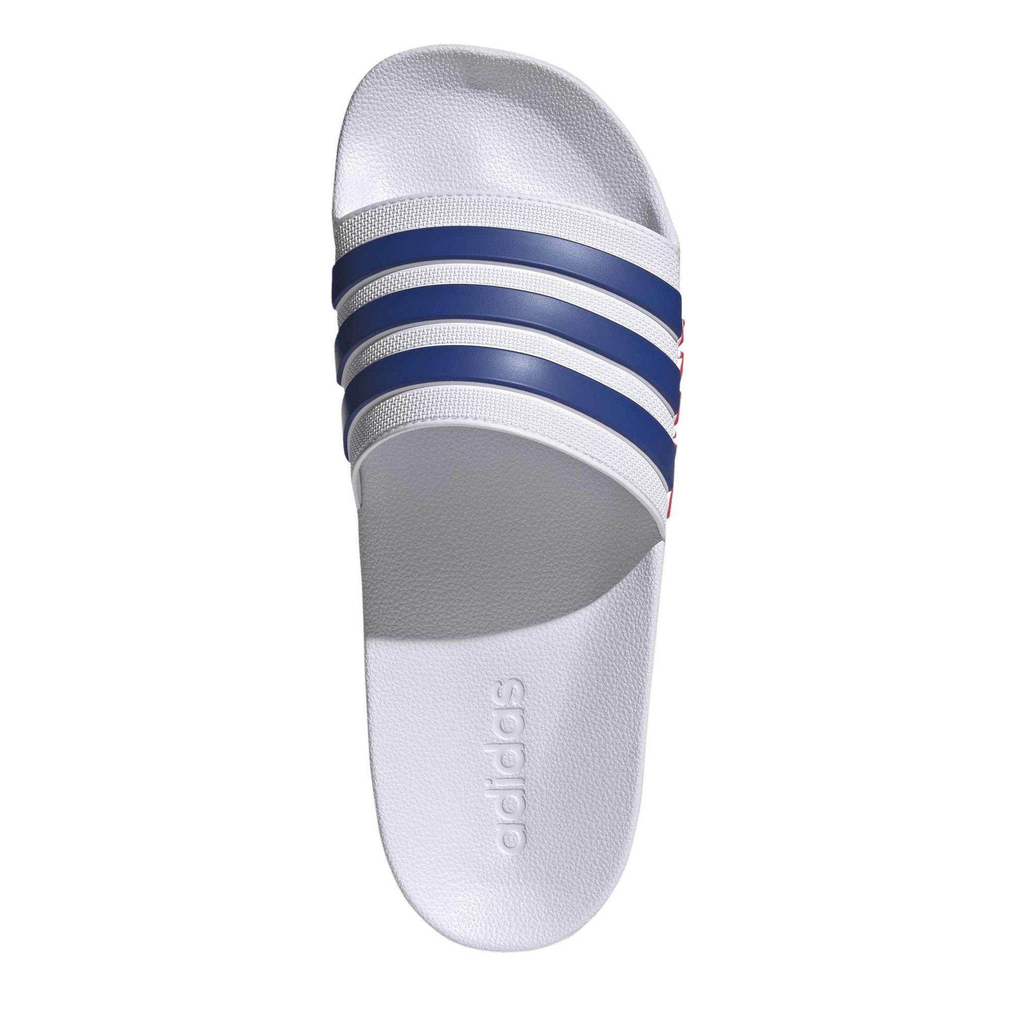 Ftwr White/Team - adidas - Men's Adilette Shower Slider - 6