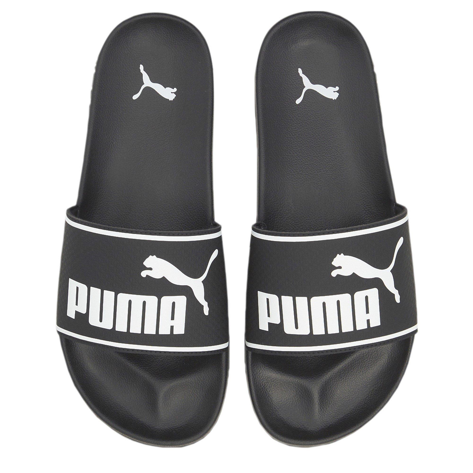 Puma Blk/Wht - Puma - Leadcat 2.0 Mens Slide Sandals - 6