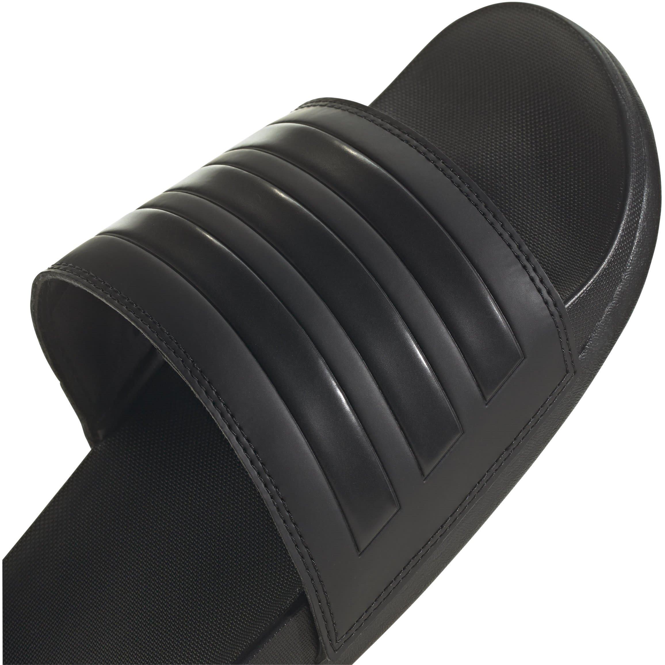 CBlk/CBlk/CBlk - adidas - Adilette Comfort Mens Slide Sandals - 7