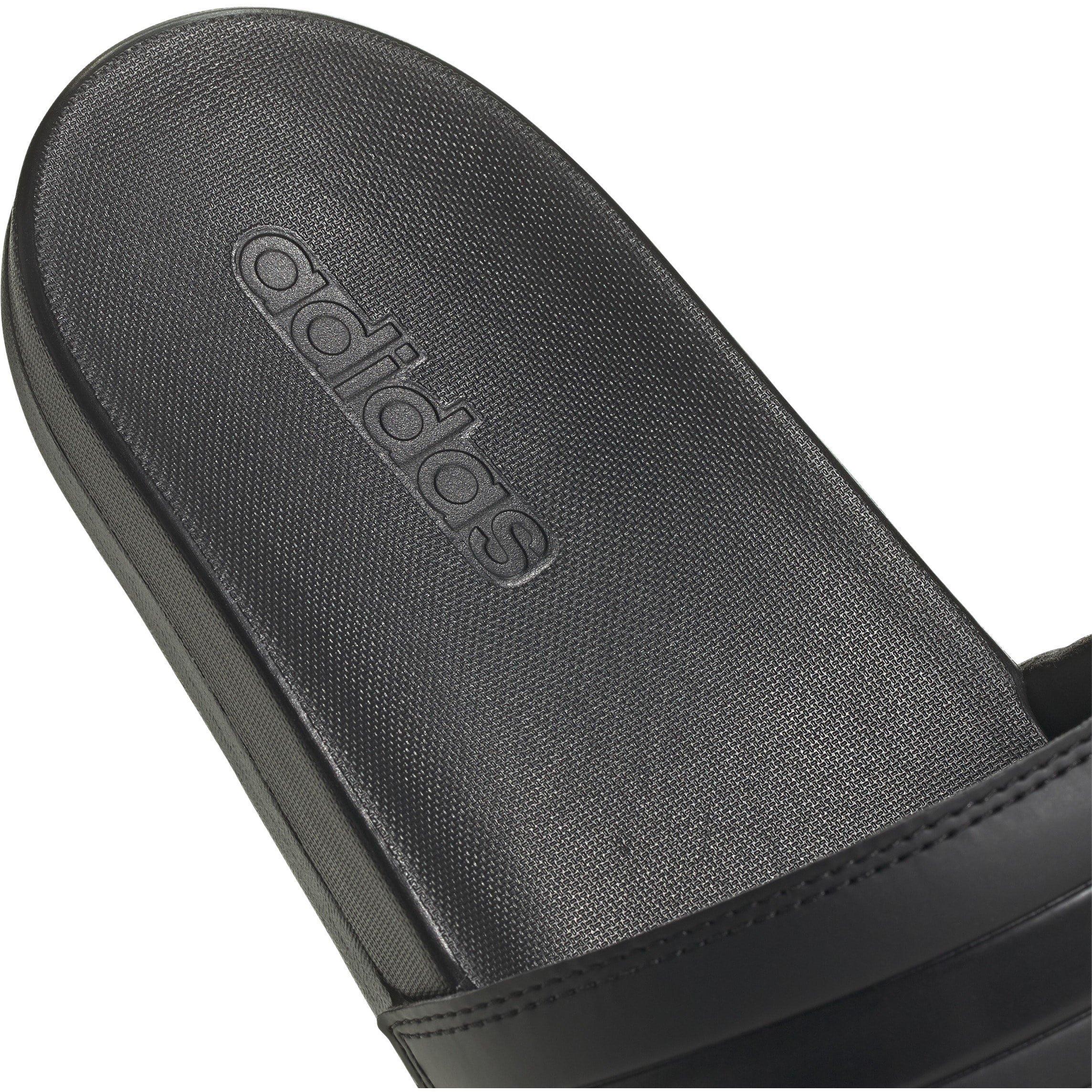 CBlk/CBlk/CBlk - adidas - Adilette Comfort Mens Slide Sandals - 8