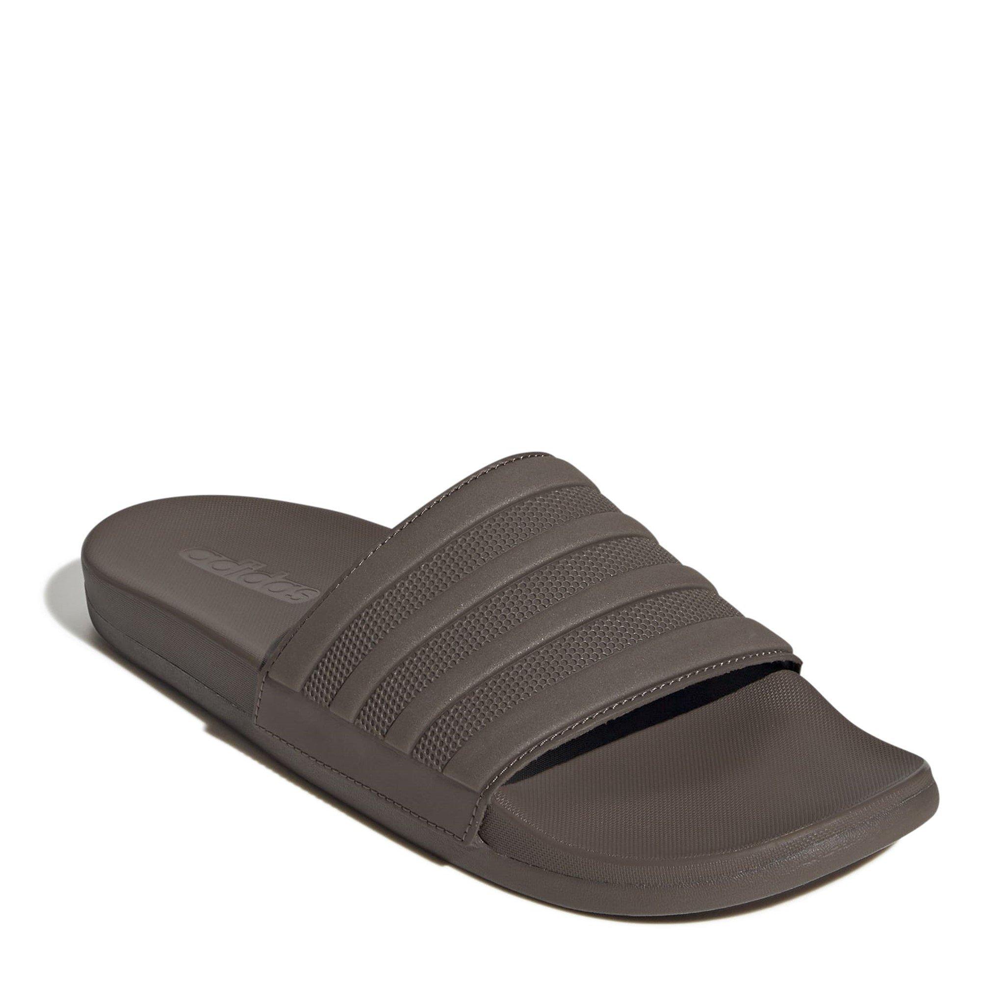 Strates terrestres - adidas - Adilette Comfort Mens Slide Sandals - 3