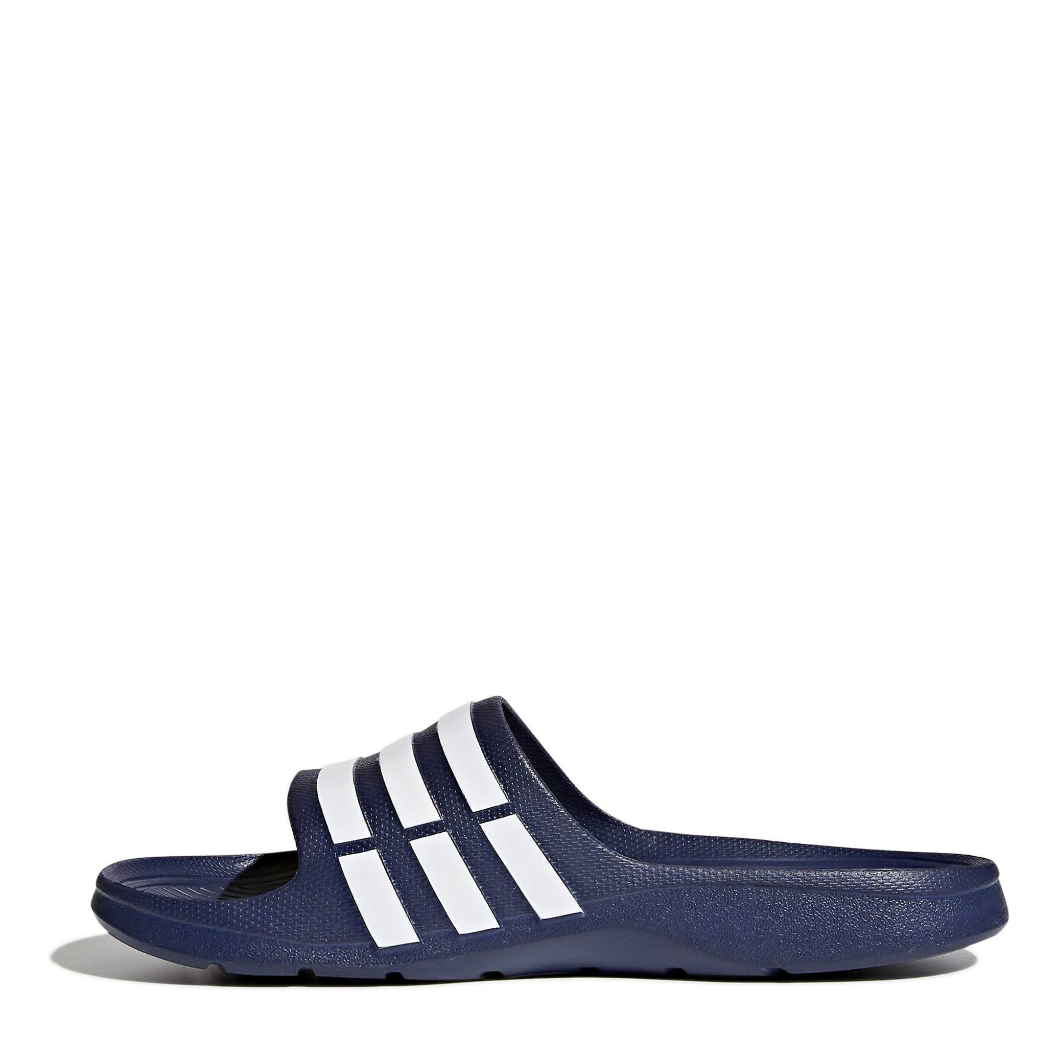 Marineblau/Weiß - adidas - Adilette Aqua Slide Mens - 2