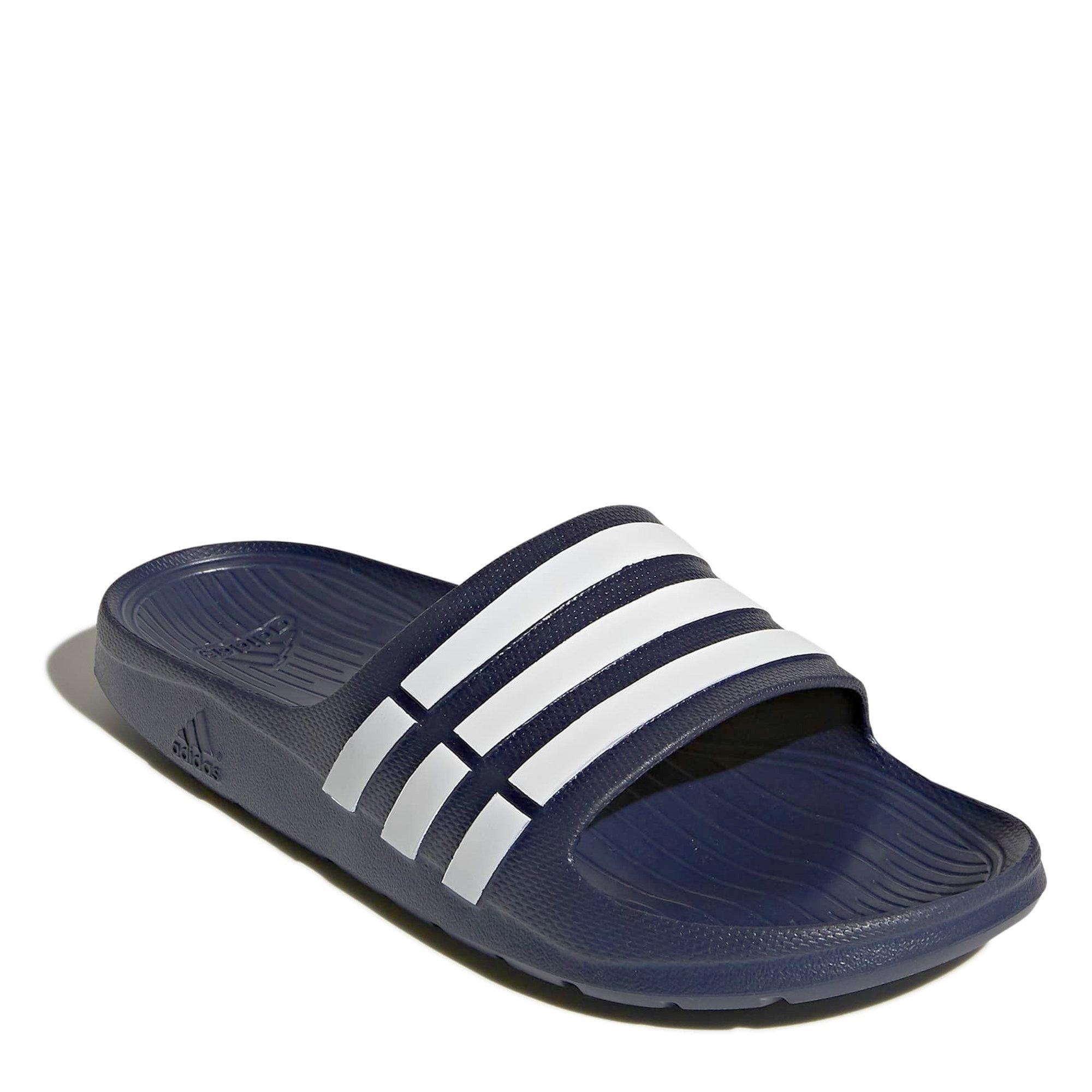 Marineblau/Weiß - adidas - Adilette Aqua Slide Mens - 3