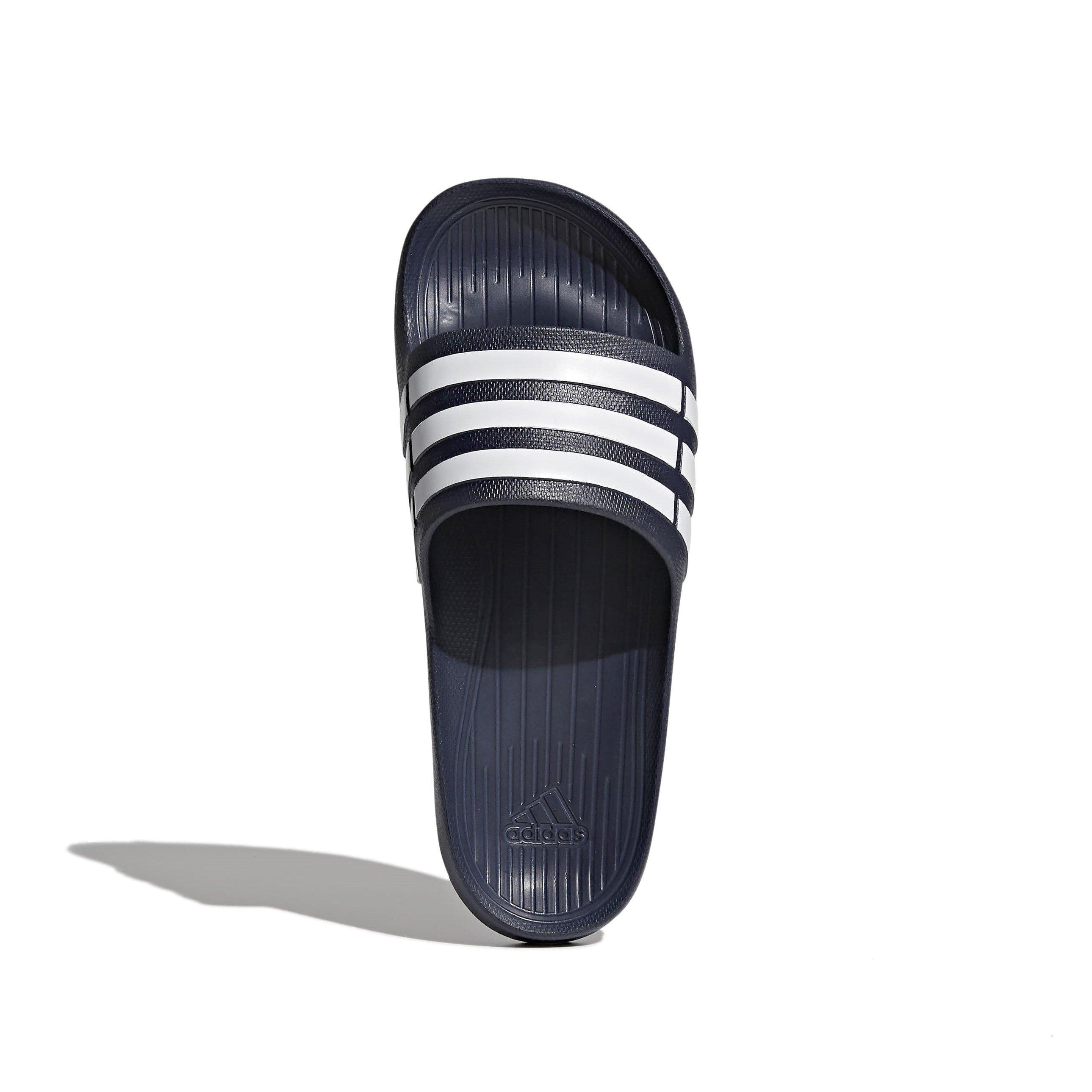 Marineblau/Weiß - adidas - Adilette Aqua Slide Mens - 5