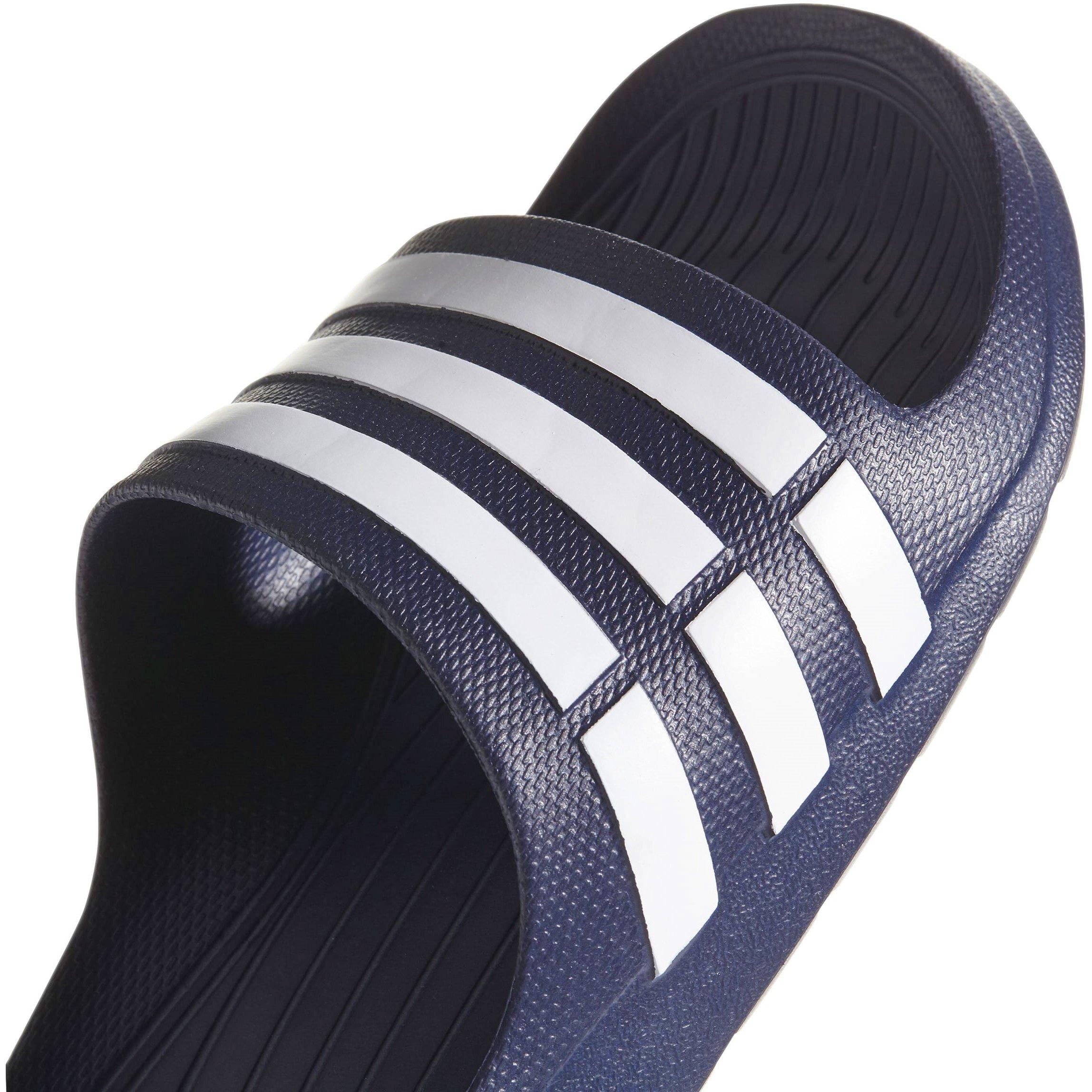 Marineblau/Weiß - adidas - Adilette Aqua Slide Mens - 9