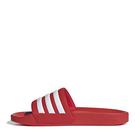 Rouge/Blanc - adidas FV5666 - Adilette Shower Slides Adults - 2