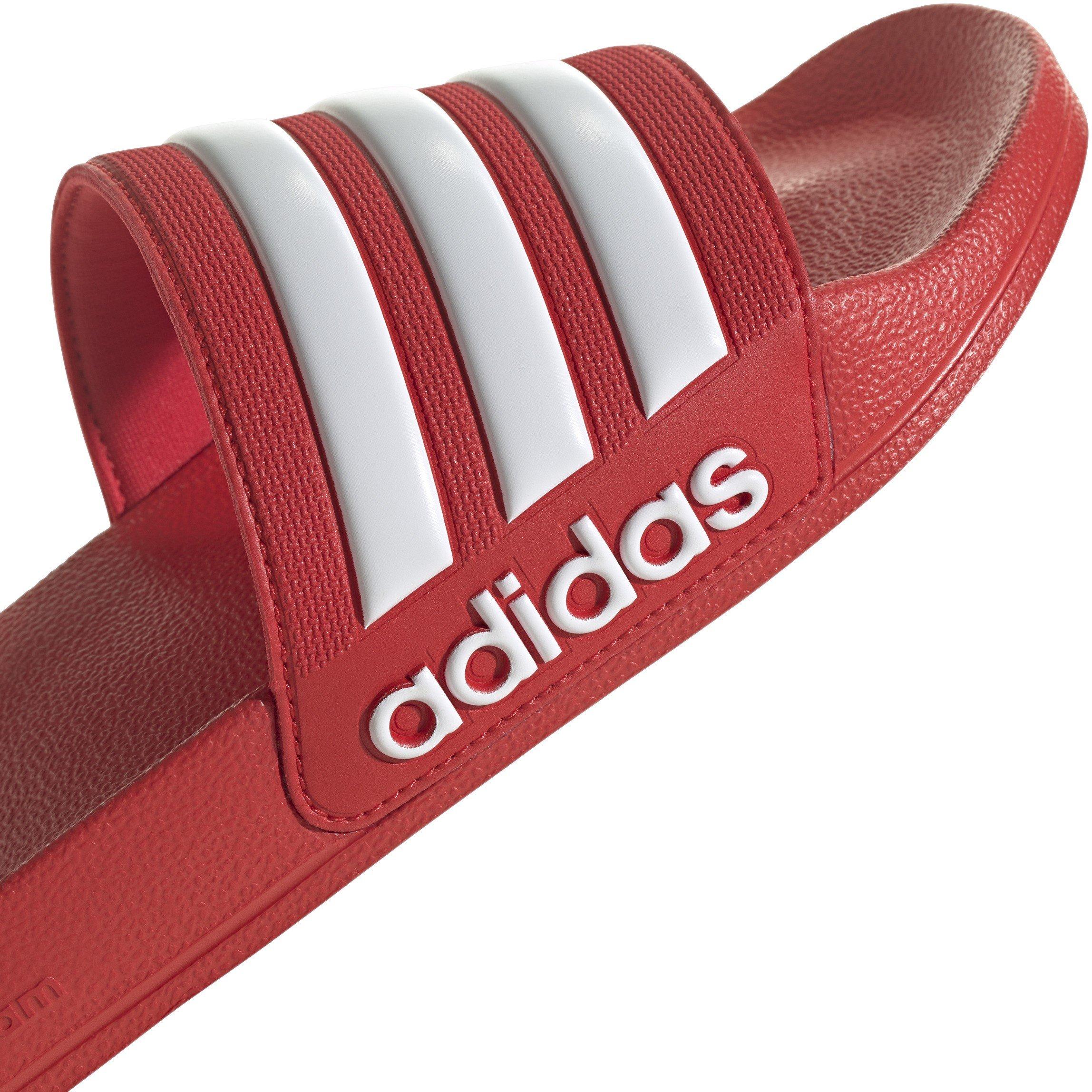 Vermelho/Branco - adidas - Adilette Shower Slides Adults - 7
