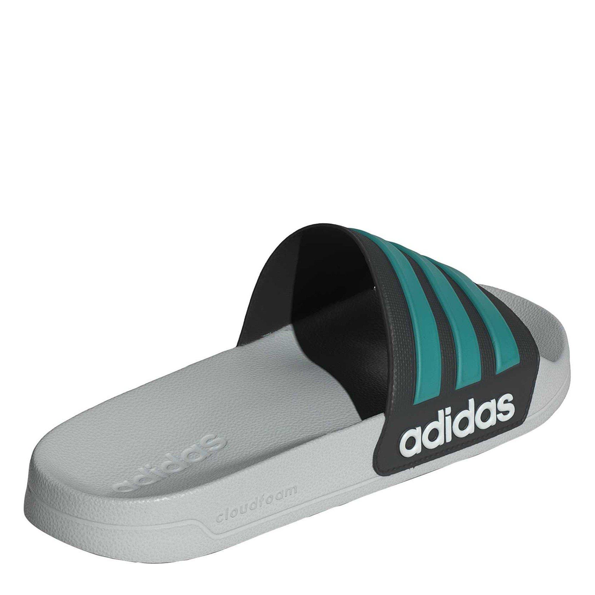Kern Zwart/Puur - adidas - Unisex Adilette Shower Slider - 4