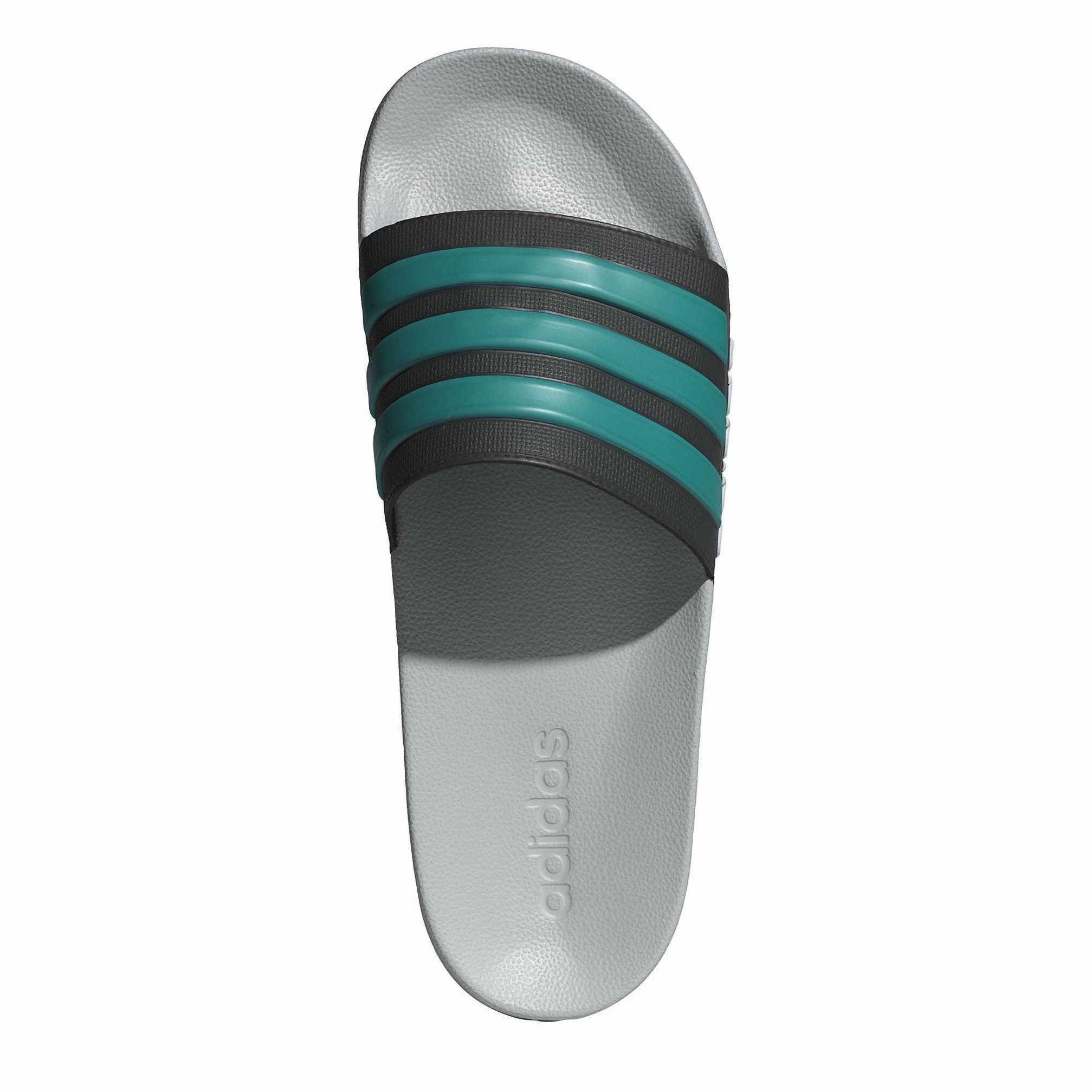 Kern Zwart/Puur - adidas - Unisex Adilette Shower Slider - 5