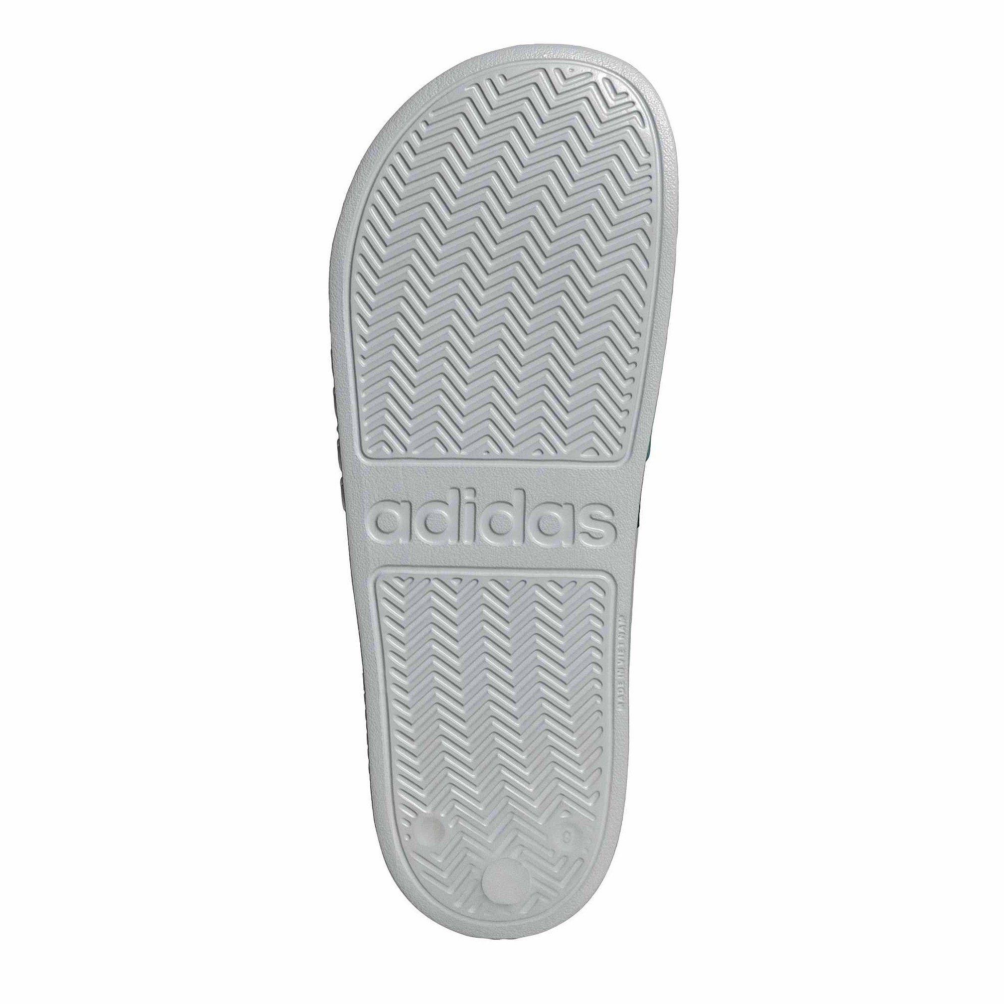 Kern Zwart/Puur - adidas - Unisex Adilette Shower Slider - 6