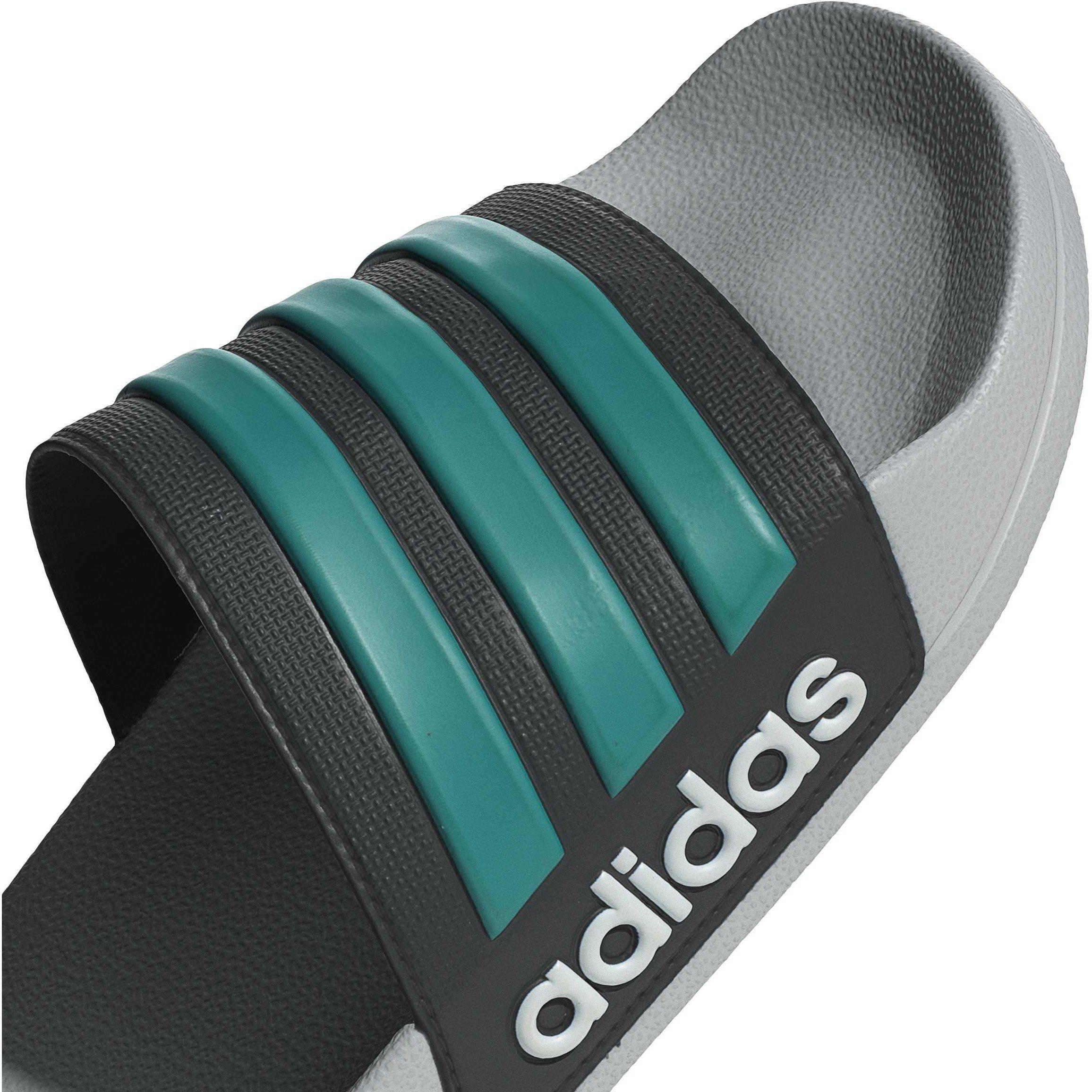 Kern Zwart/Puur - adidas - Unisex Adilette Shower Slider - 7
