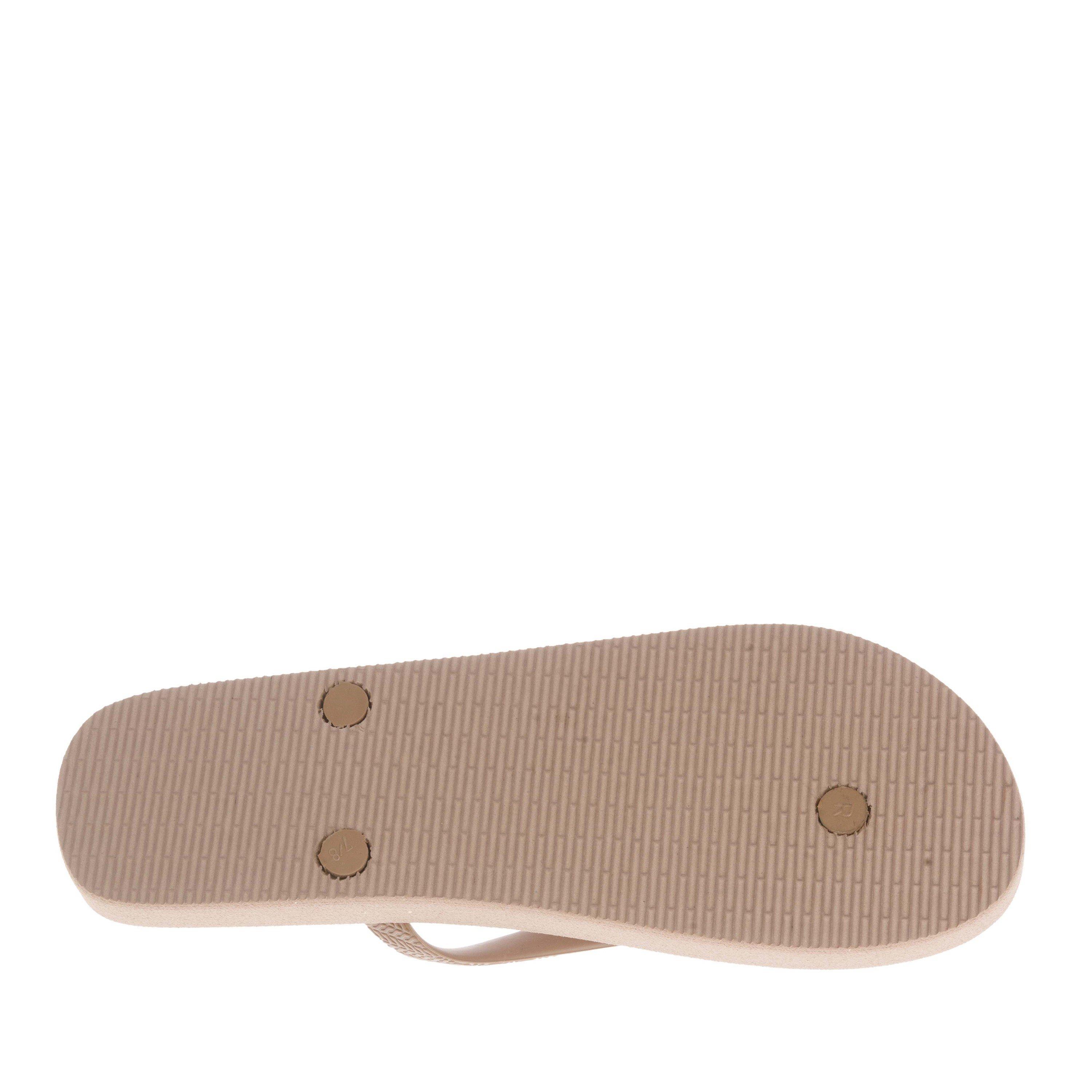 Hutton Pink - Lyle and Scott - Logo Flip Flops - 4