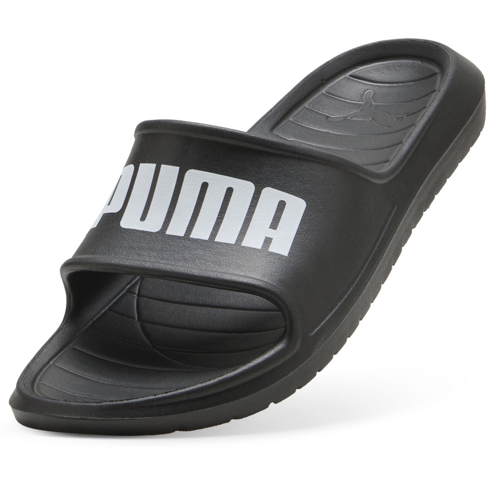 Puma Blk/White - Puma - Men's Divecat Lite Pool Sliders - 6