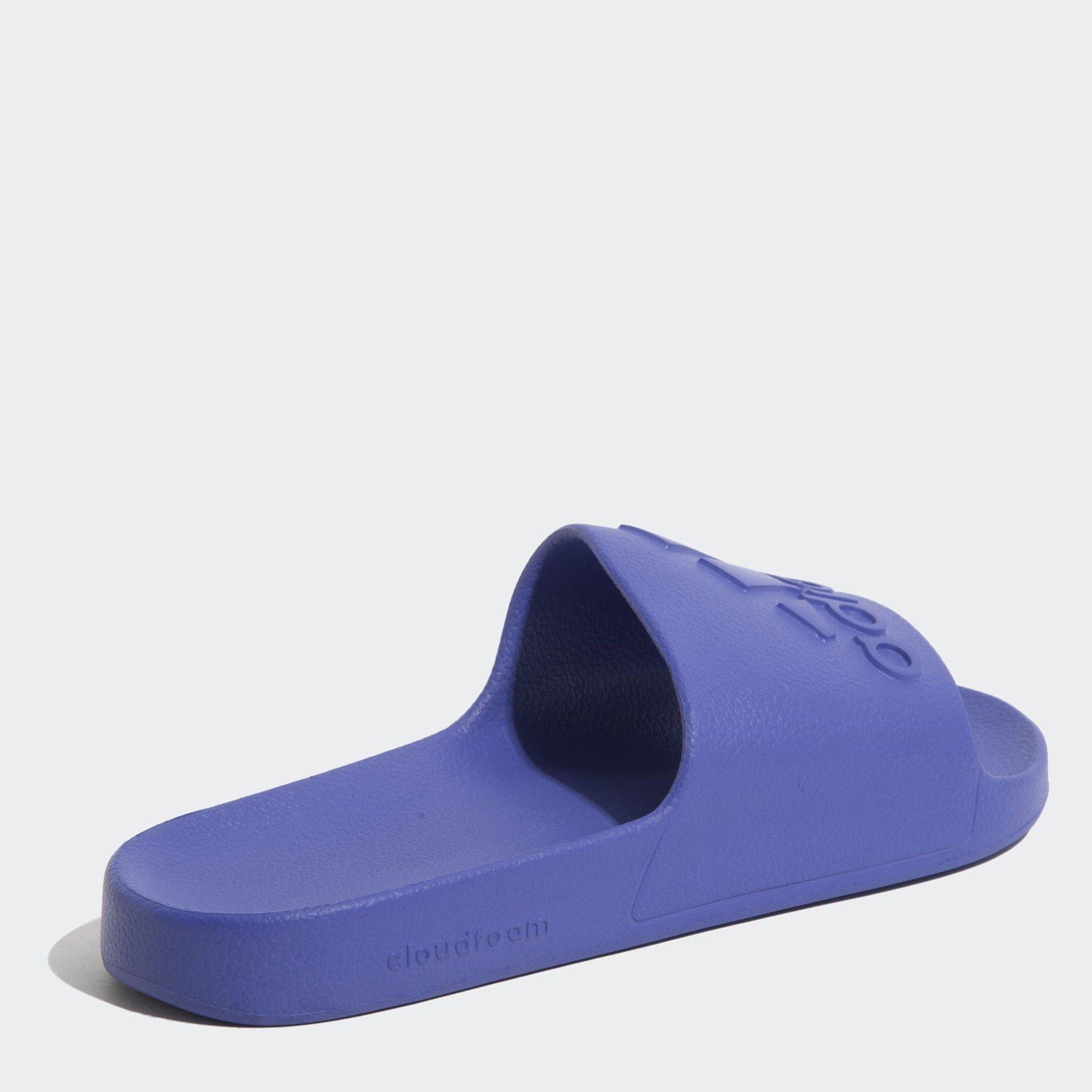 Cobalt Blue - adidas - Aquo Slip On Pool Shoes - 4