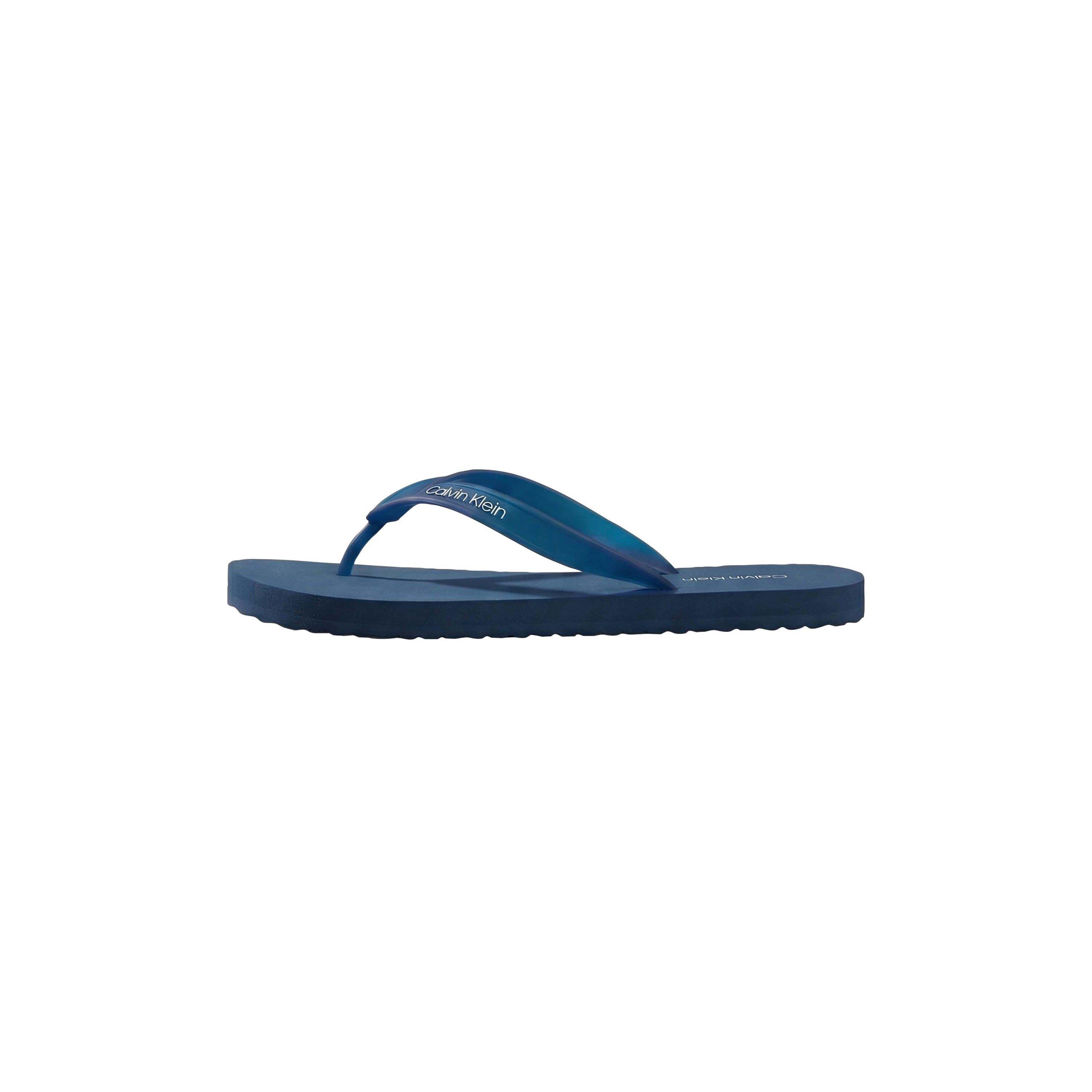 Calvin Klein Men's Flip Flops - Ck Navy - 11 (46)