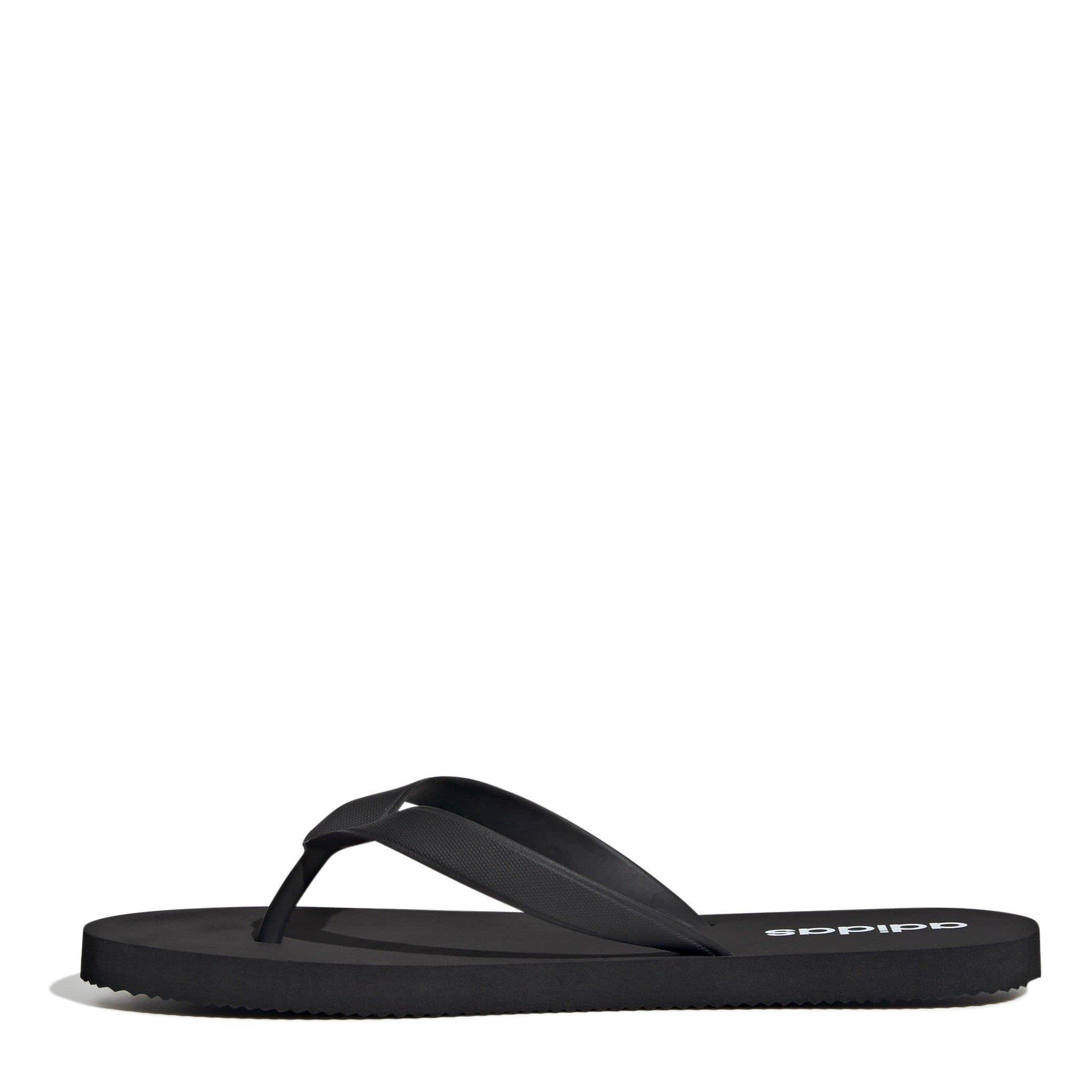 Black/White/Blk - adidas - Men's Keitaki Alpha Flip Flops - 2