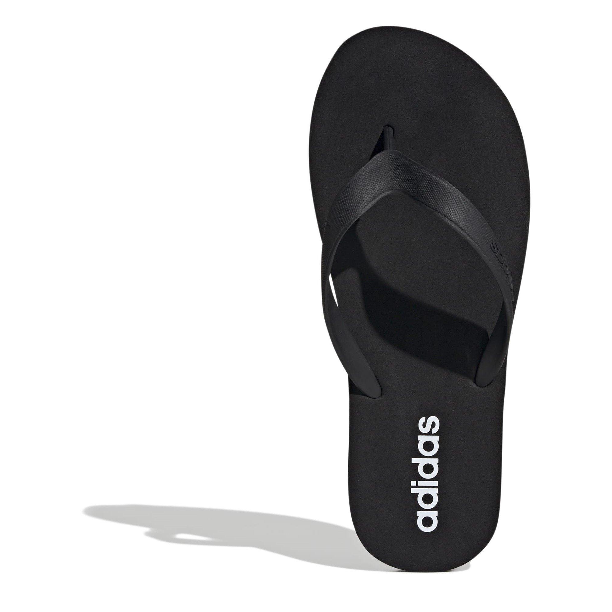 Black/White/Blk - adidas - Men's Keitaki Alpha Flip Flops - 5