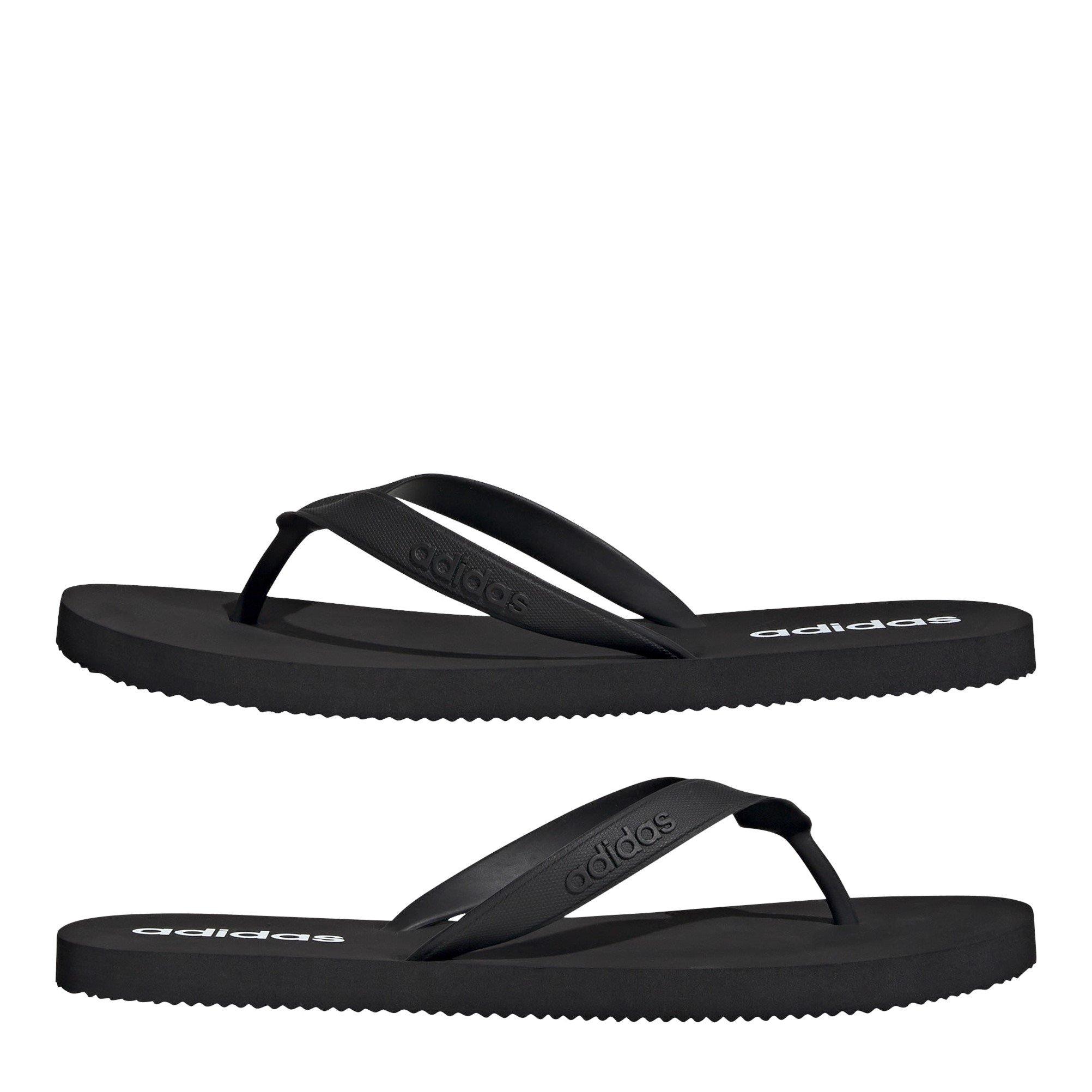 Black/White/Blk - adidas - Men's Keitaki Alpha Flip Flops - 9