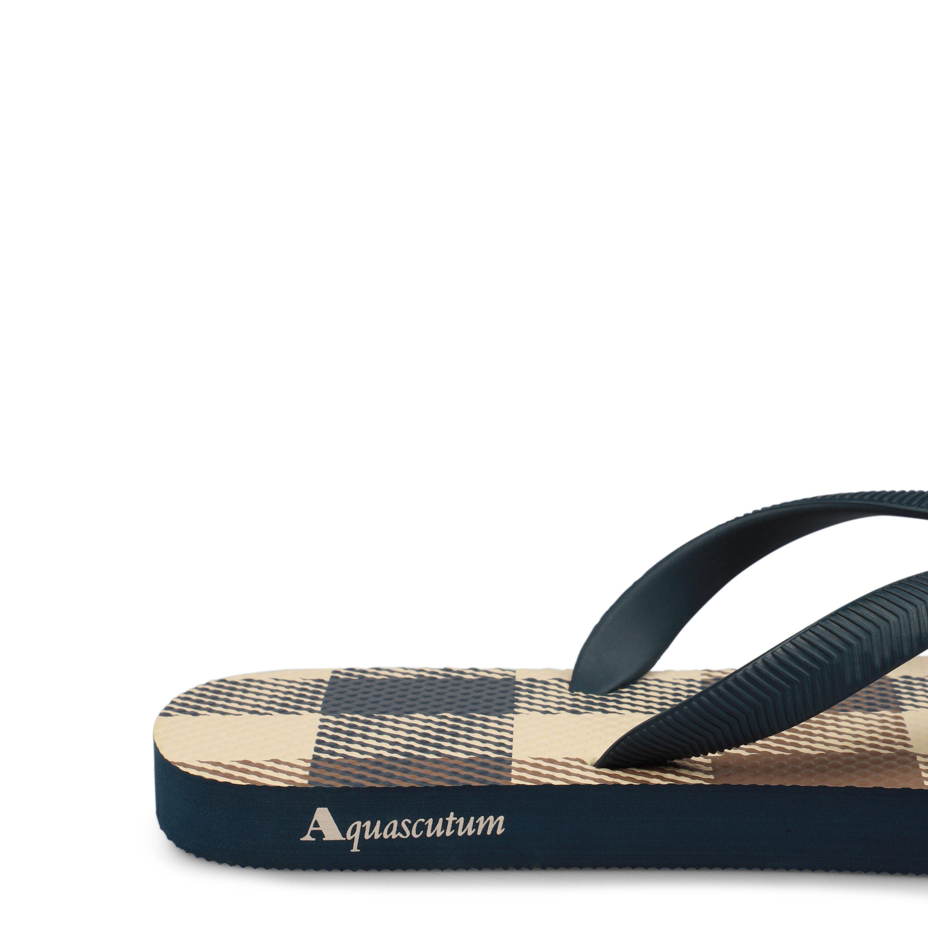 Navy - Aquascutum - Aquascutum Big Check Sn99 - 4