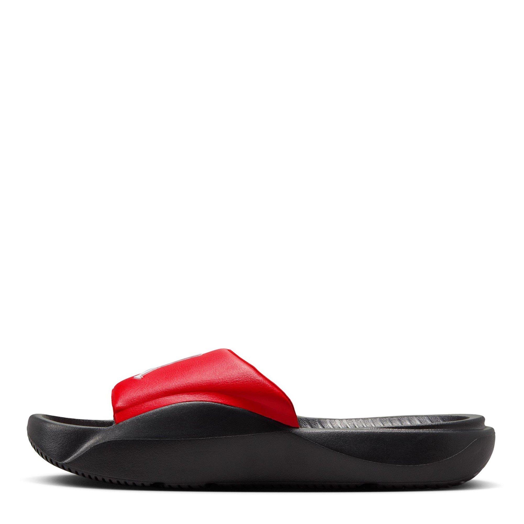 Red/Black - Air Jordan - Men's Pool Sliders - 2