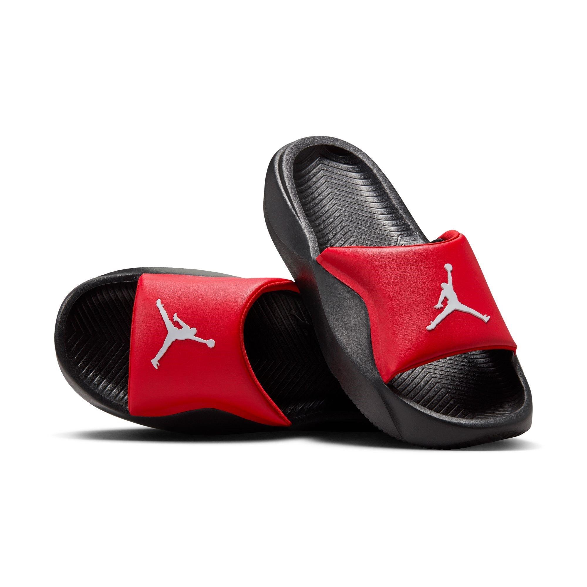 Red/Black - Air Jordan - Men's Pool Sliders - 7