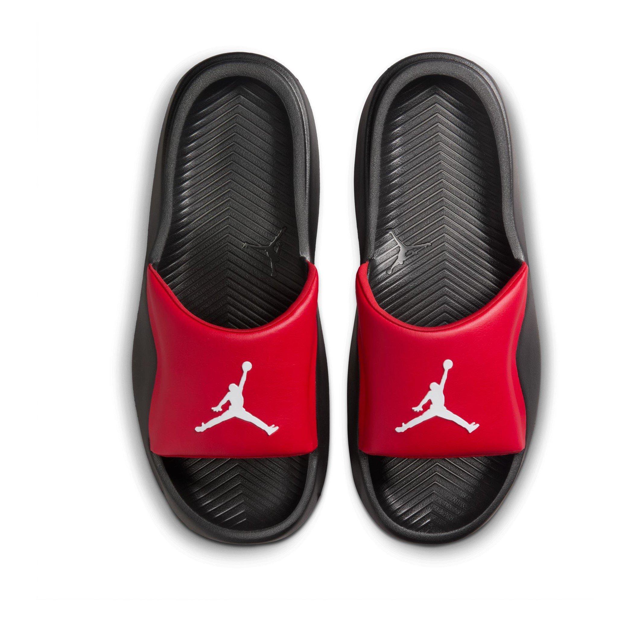 Red/Black - Air Jordan - Men's Pool Sliders - 8