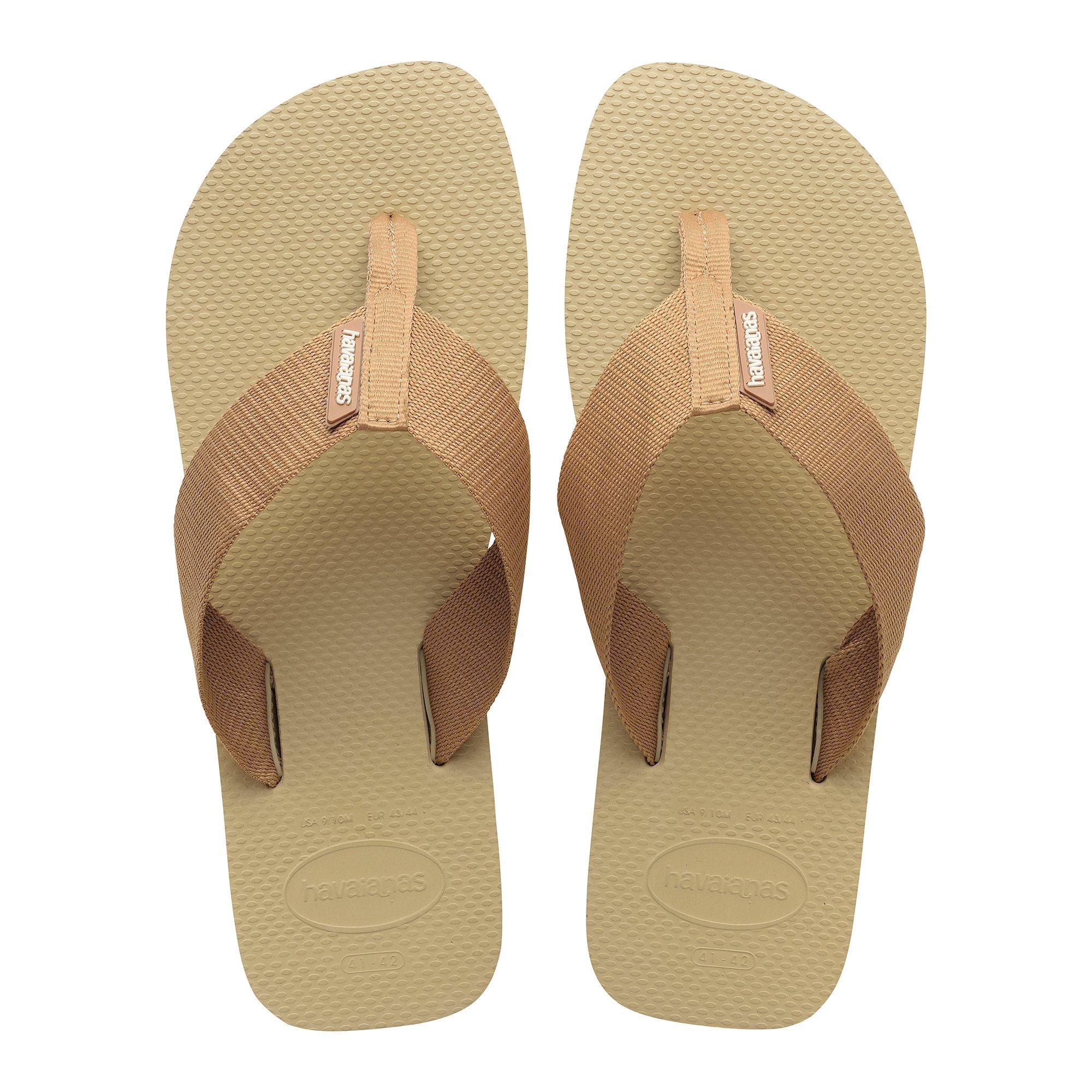 Havaianas Men's Urban Basic Rubber Sole Flip Flops - Sand Grey - UK 6/7