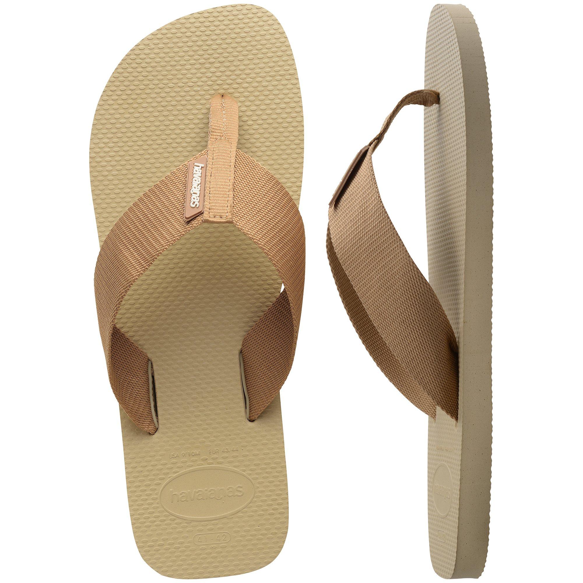Sand Grey - Havaianas - Men's Urban Basic Rubber Sole Flip Flops - 4