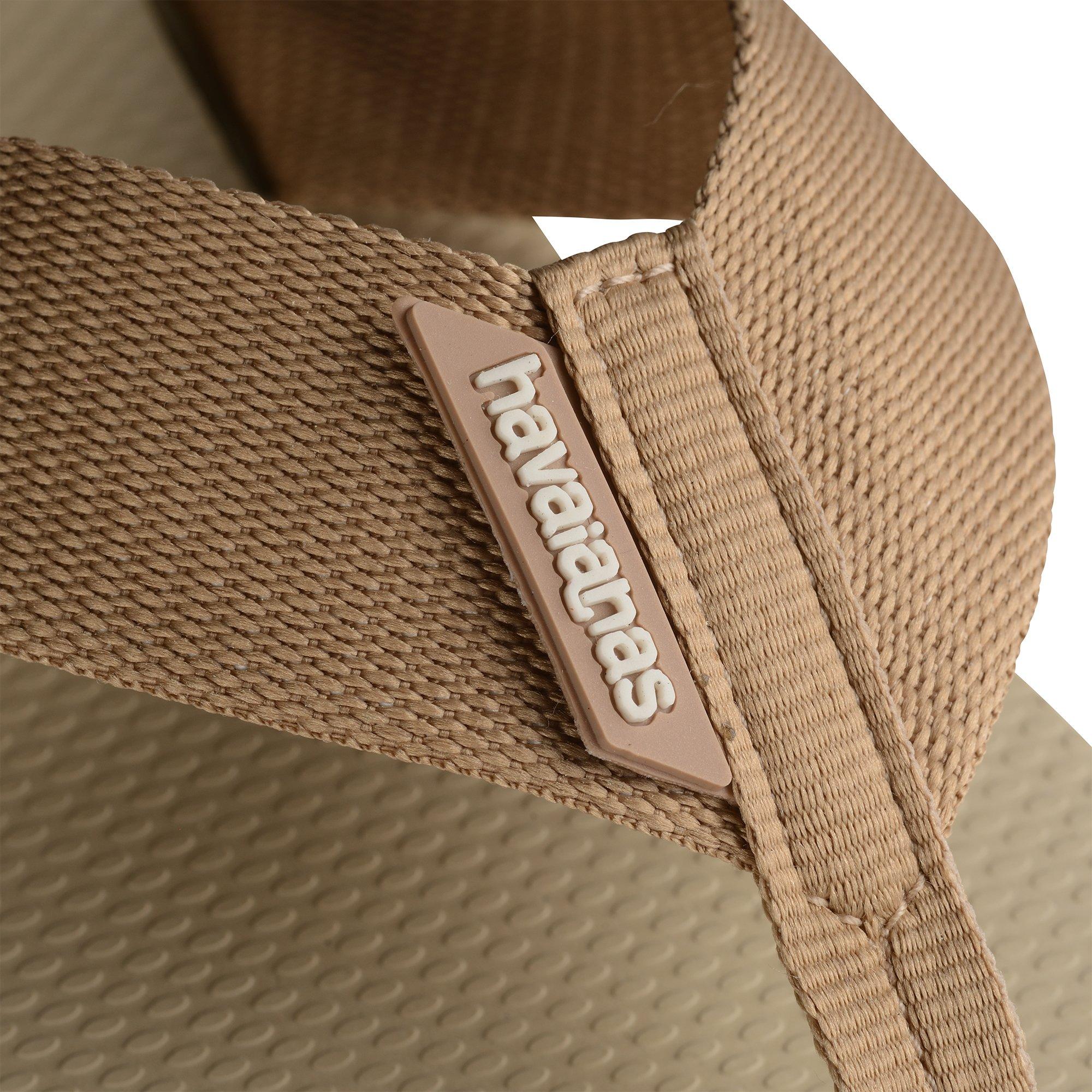 Sand Grey - Havaianas - Men's Urban Basic Rubber Sole Flip Flops - 5