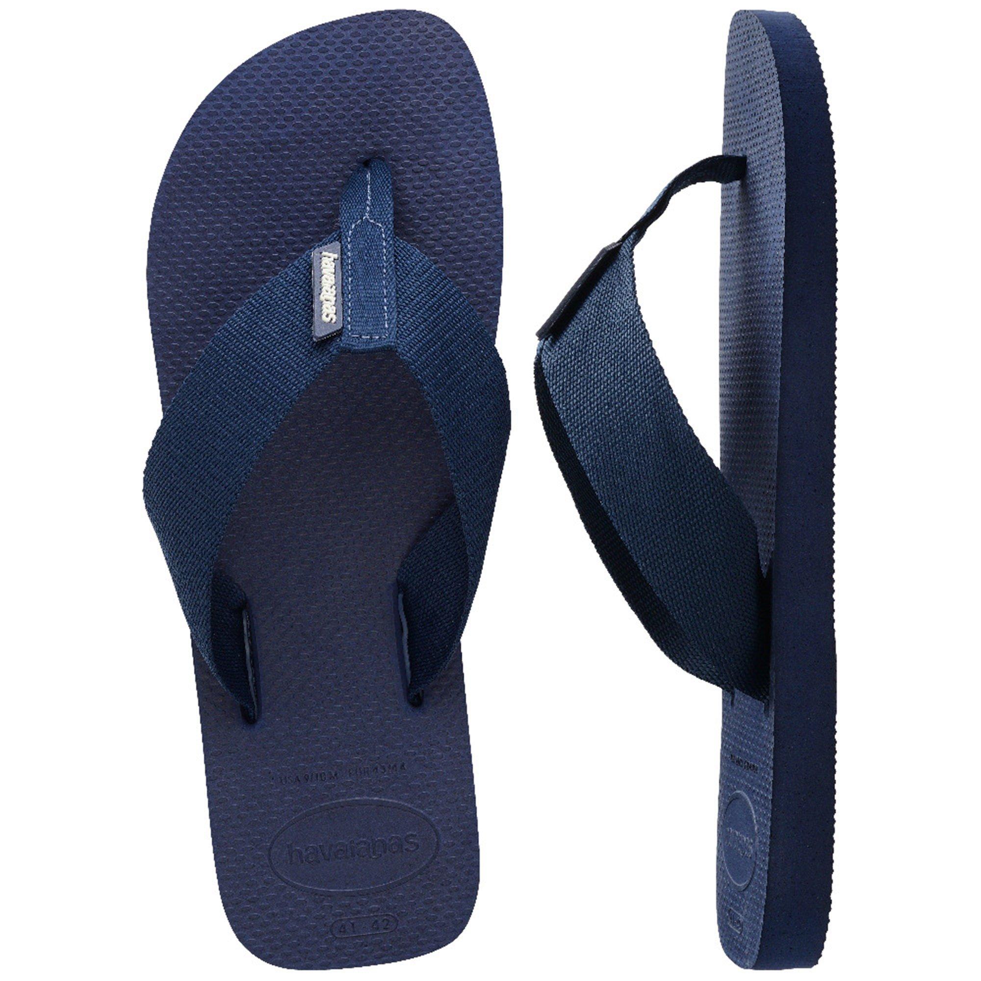 Navy Blue - Havaianas - Men's Urban Basic Rubber Sole Flip Flops - 5