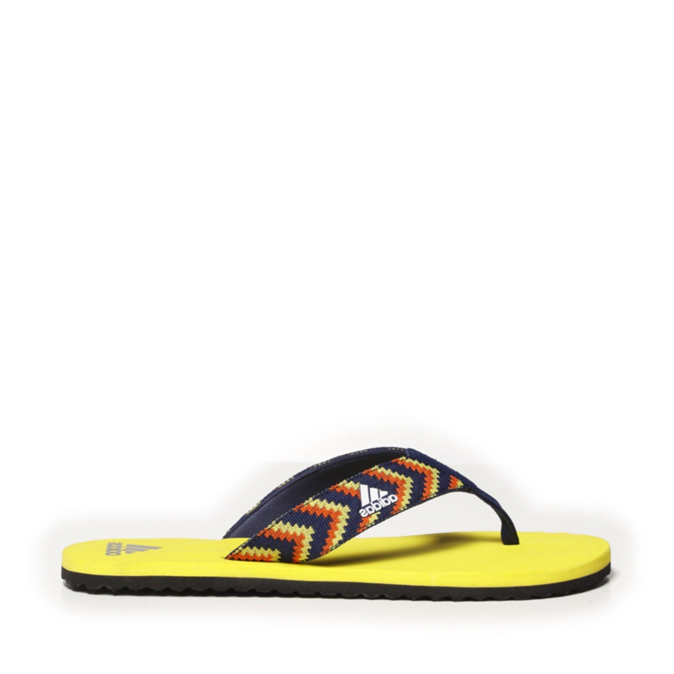 D.Blu/Yell/Orgn - adidas - Stabile Flip Flop Mens - 1