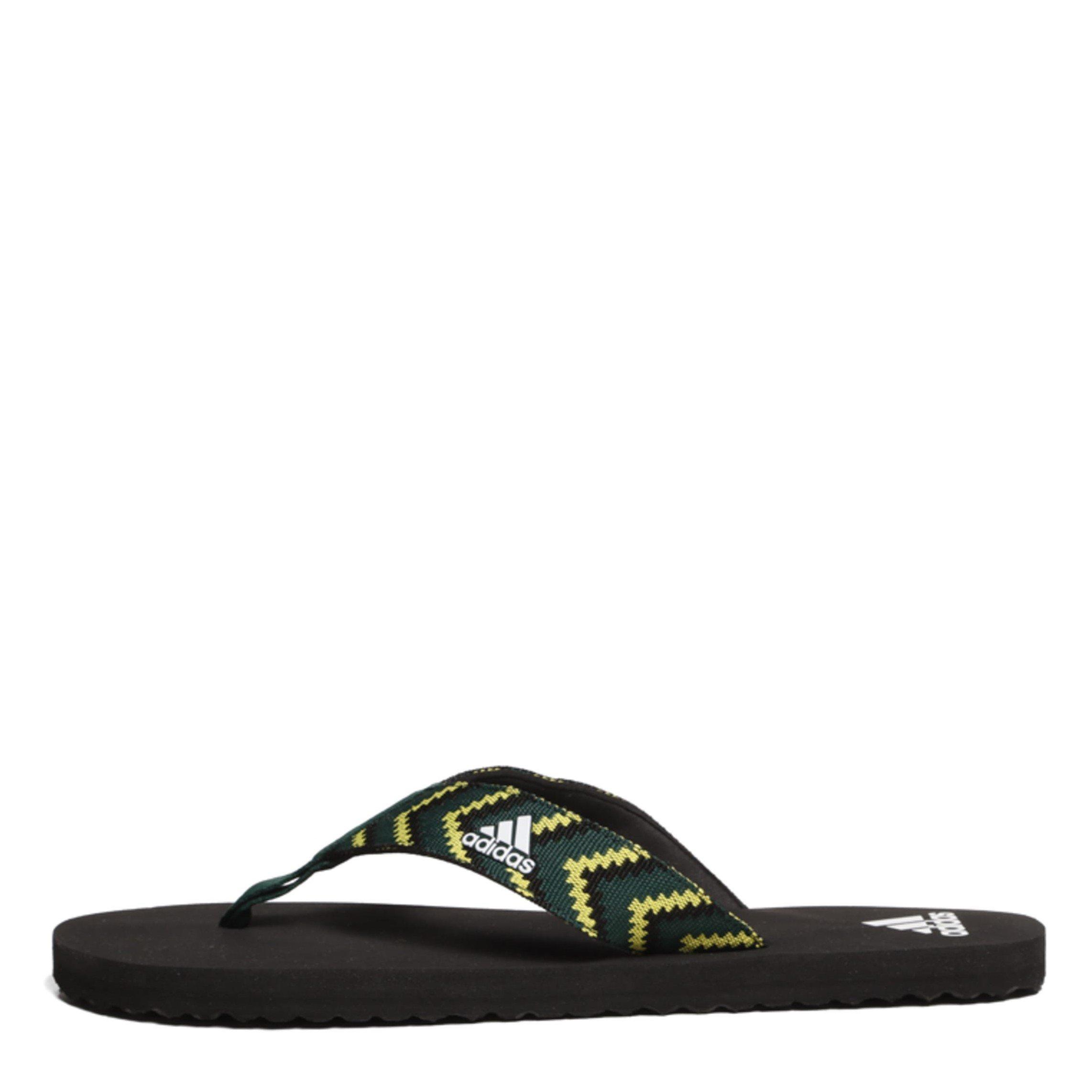 Green/Blk/Yell - adidas - Stabile Flip Flop Mens - 2