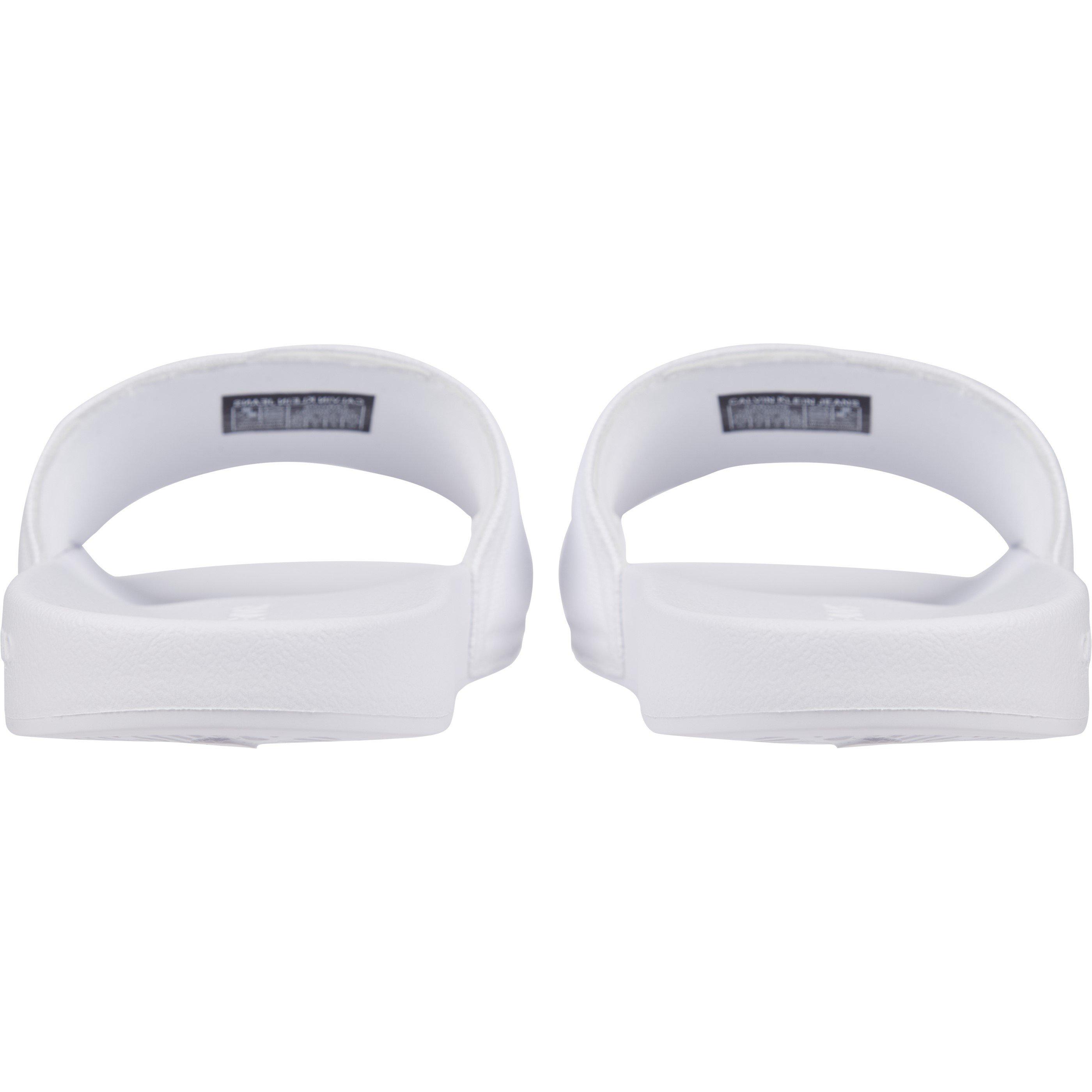 Bright White - Calvin Klein Jeans - Calvin Klein Jeans Monogram Slide - 4