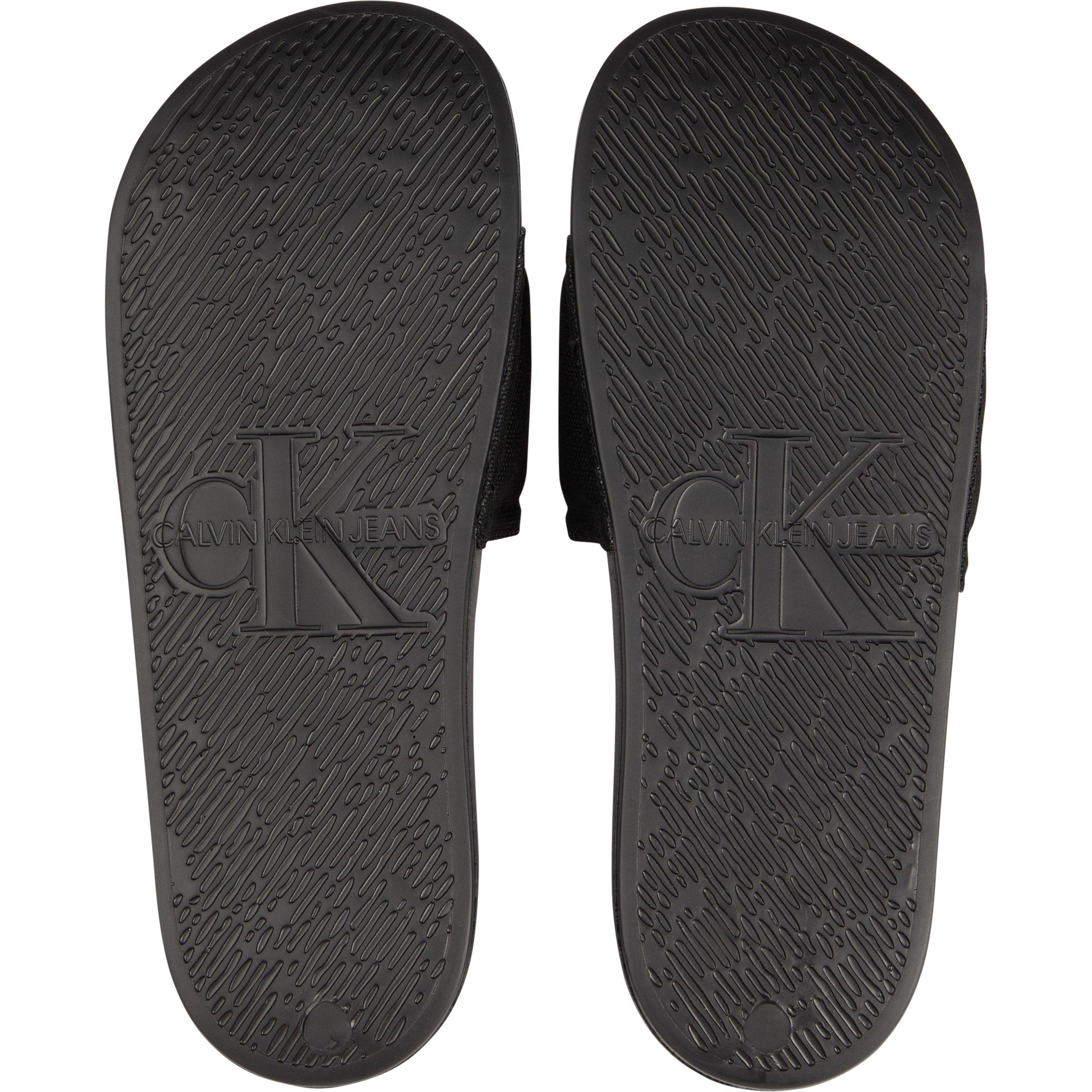 Crna - Calvin Klein Jeans - Calvin Klein Jeans Monogram Slide - 6
