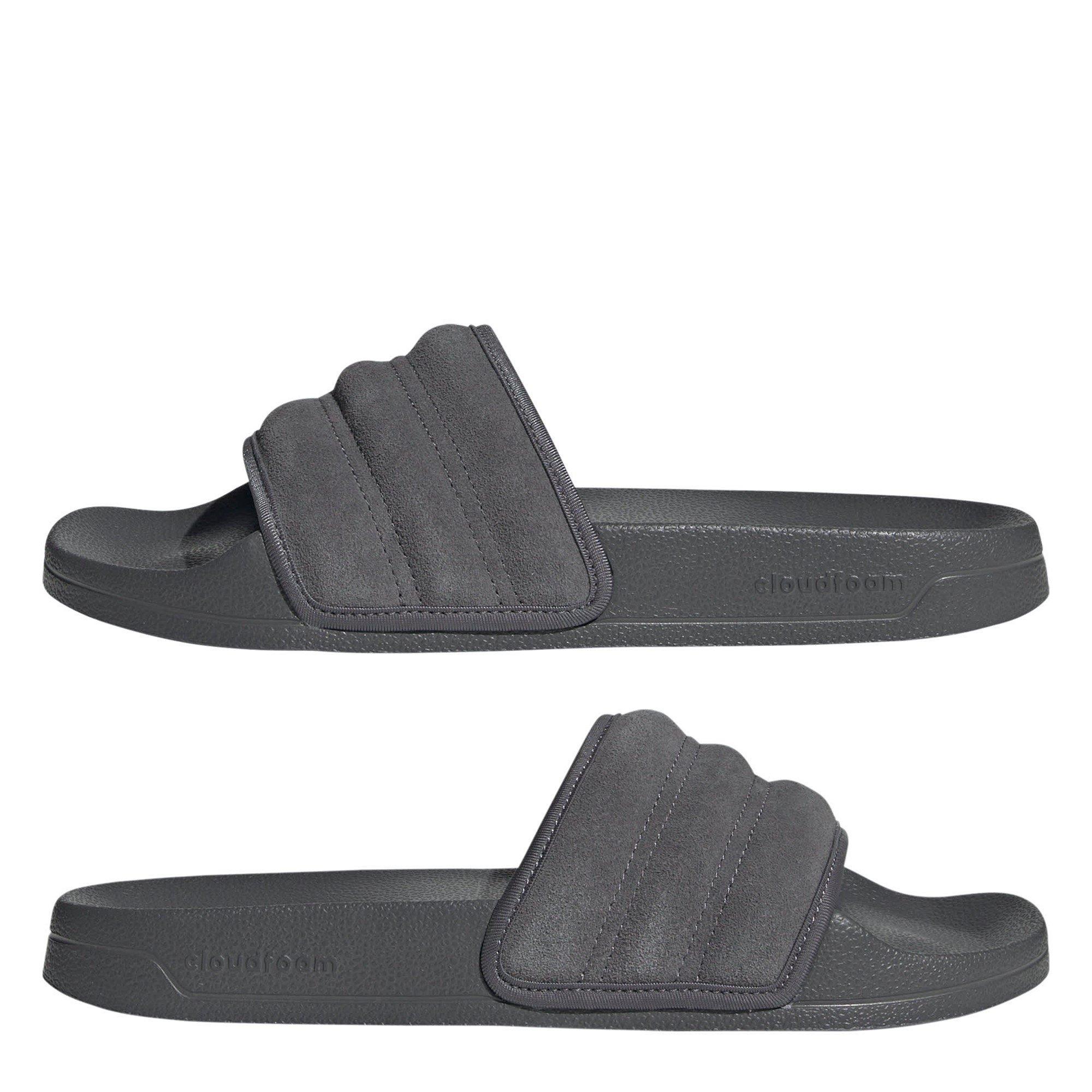 Grey Five/Grey - adidas - Adilette Noshower Pool Slider - 9
