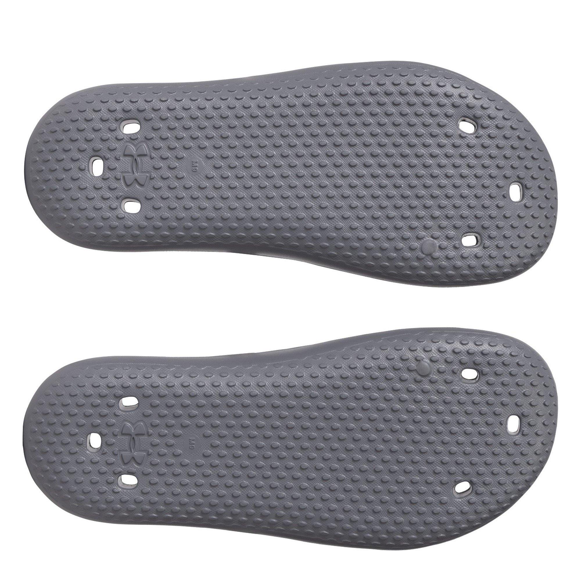 Castlerock/Anth - Under Armour - Locker Pool Sliders Mens - 3