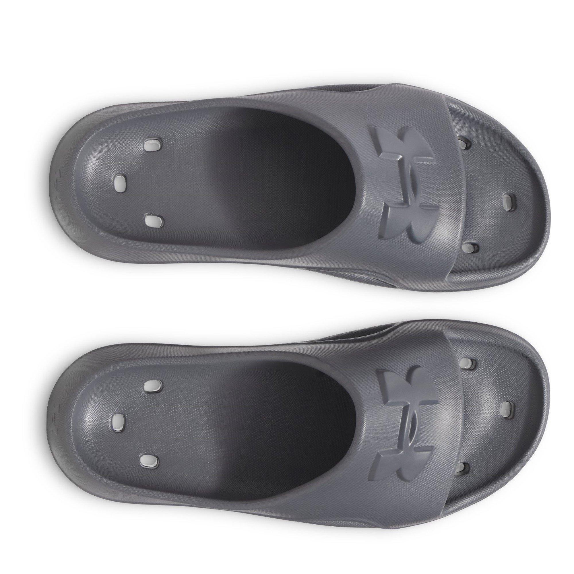 Castlerock/Anth - Under Armour - Locker Pool Sliders Mens - 4